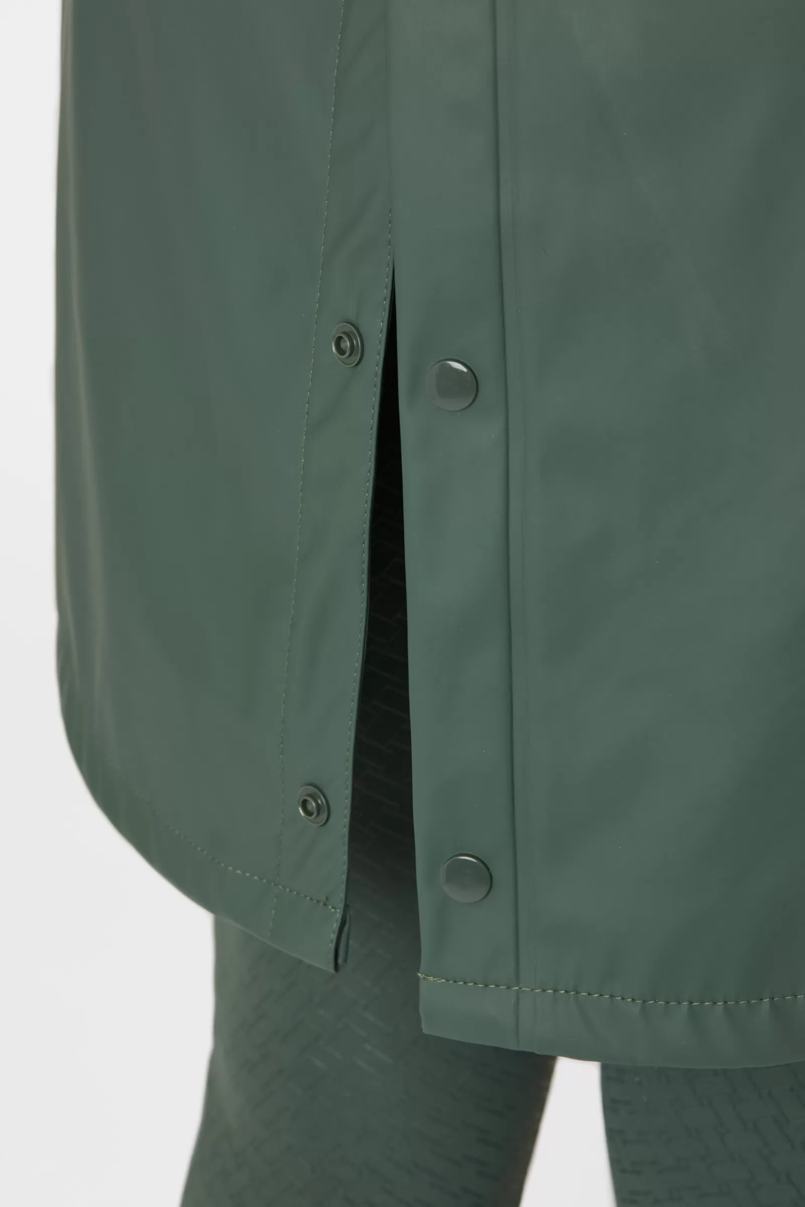 Rain Clothing*horze Dania Women'S Pu Rain Coat With Jersey Lining Cilantro Green