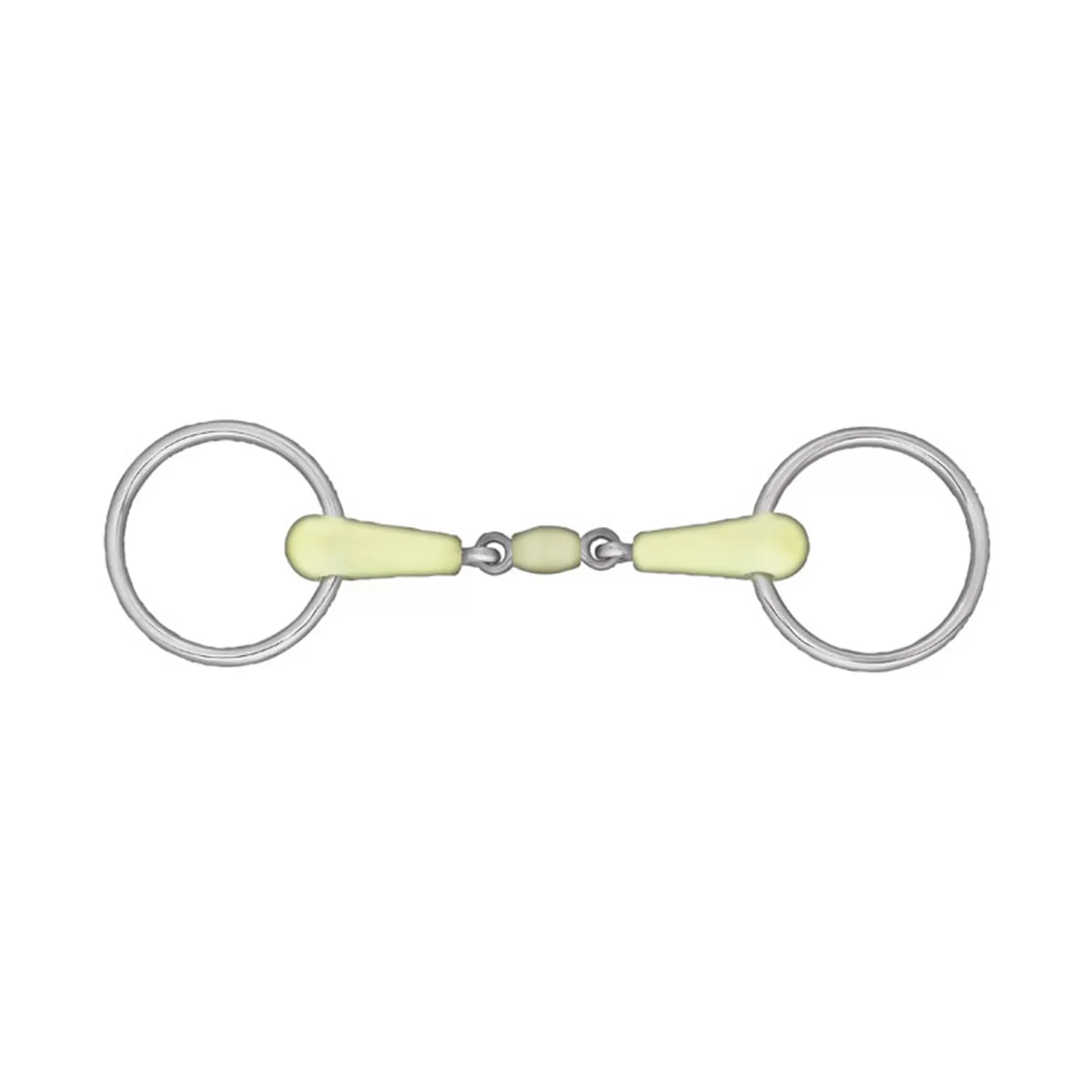 horze Double-Jointed Loose Ring Apple Snaffle Bit> Loose Ring Snaffles