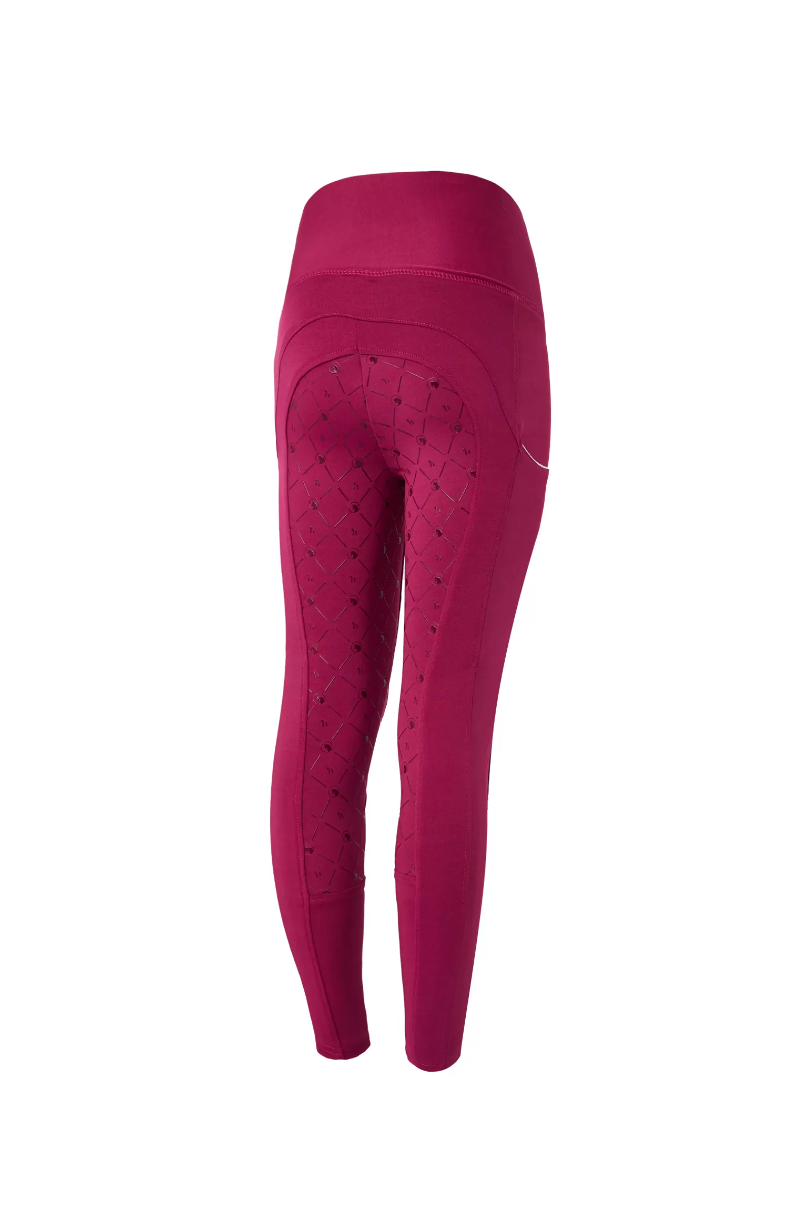 Riding Tights*horze Ella Kids Functional Riding Tights Anemone Dark Pink