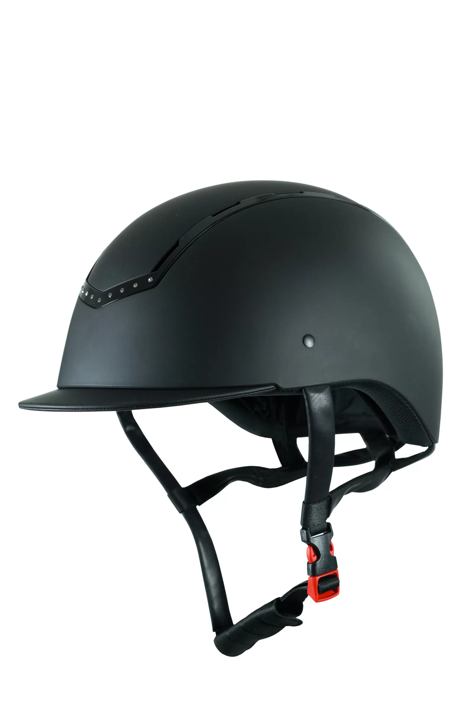 Club Apparel*horze Empire Riding Helmet Black/Shiny