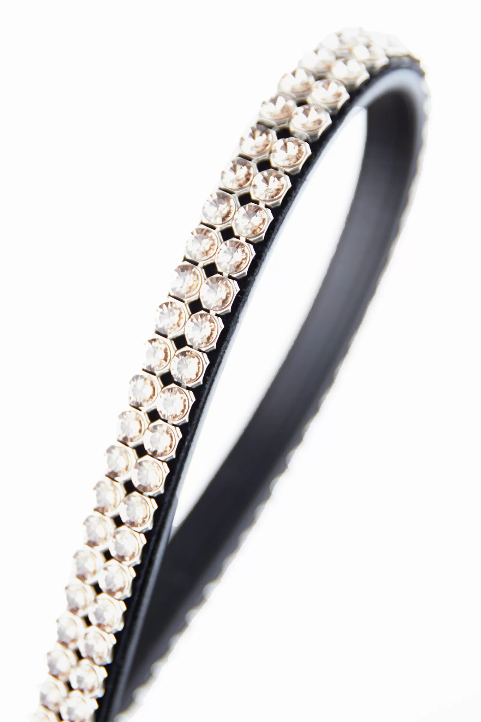 horze Florence Browband With Swarovski Crystals> Browbands