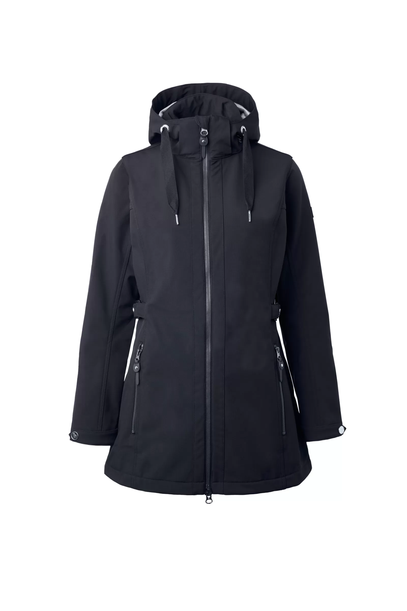 Coats & Jackets*horze Freya Women'S Long Soft-Shell Riding Jacket Black