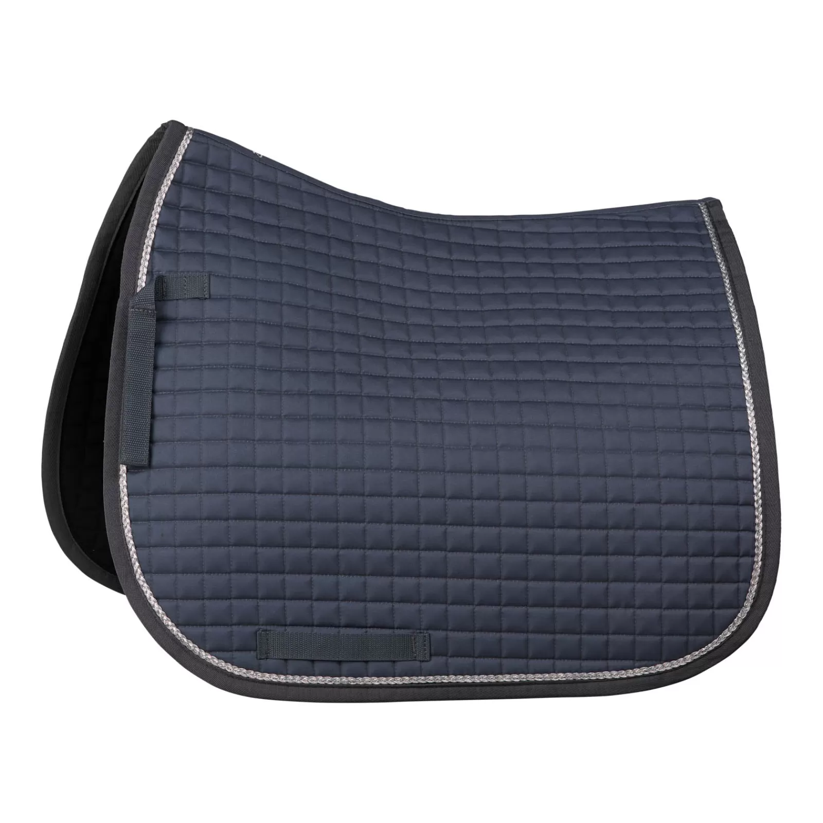 horze Glarus Dressage Saddle Pad With Metallic Braiding> Dressage Saddle Pads