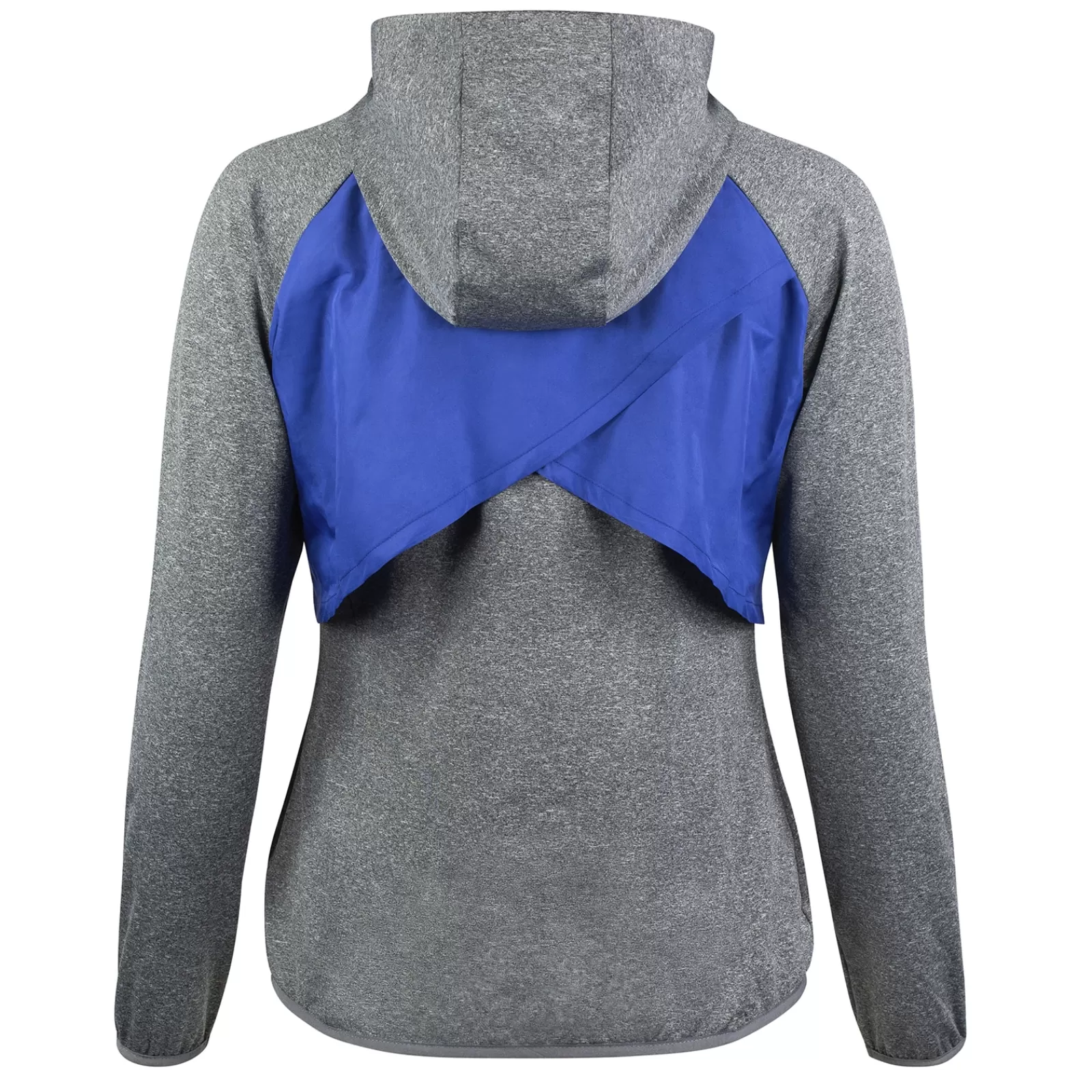 Riding Jumpers & Fleeces*horze Hallie Women'S Hybrid Hoodie Mazarine Blue/ Melange Grey