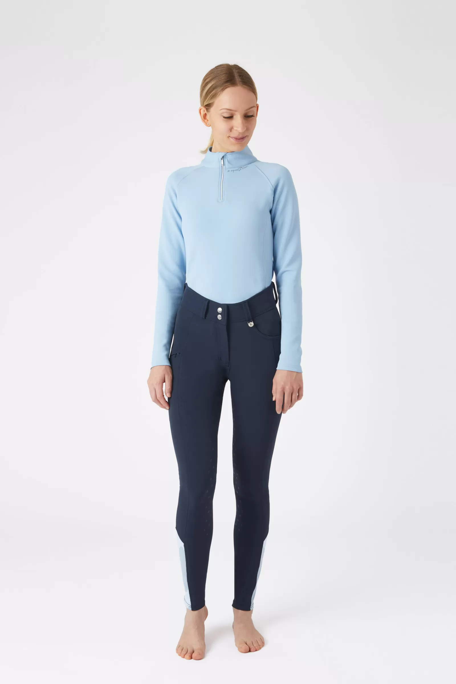 Club Apparel*horze Harlow Young Full Seat Breeches Dark Navy