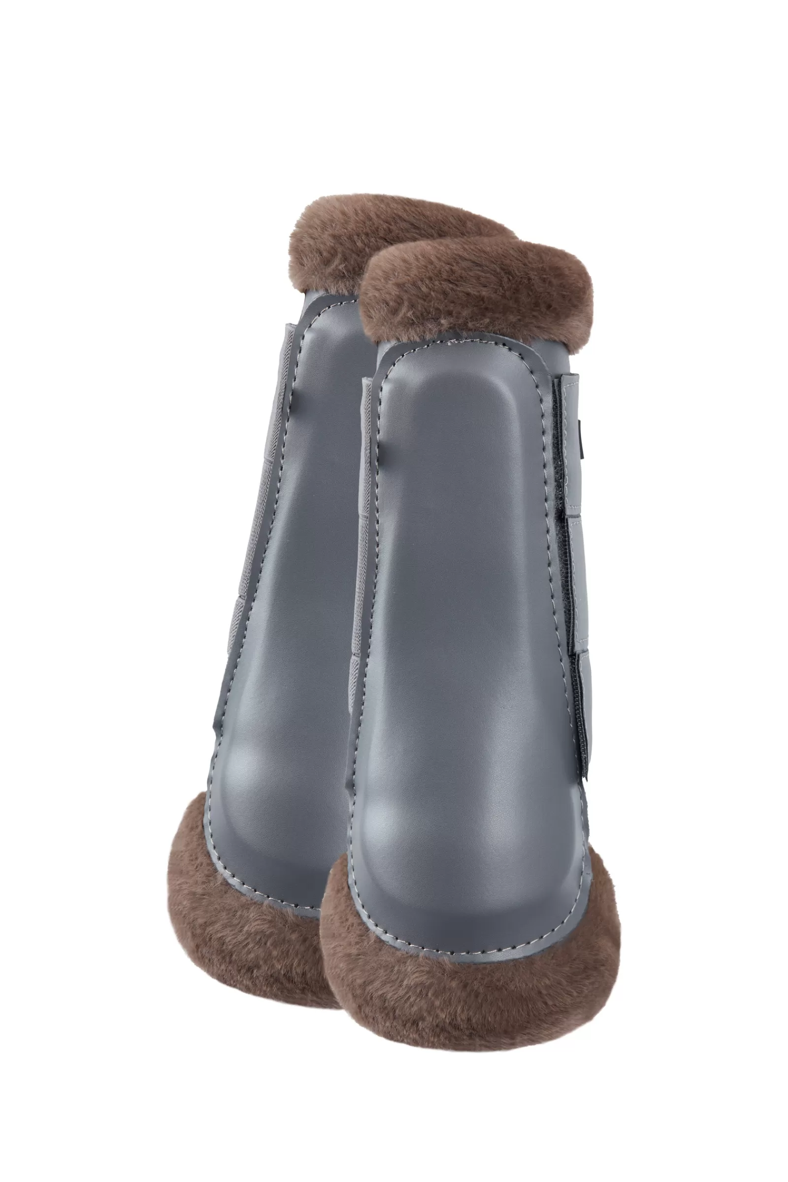 horze Houston Brushing Boots With Faux Fur Lining> Horse Boots