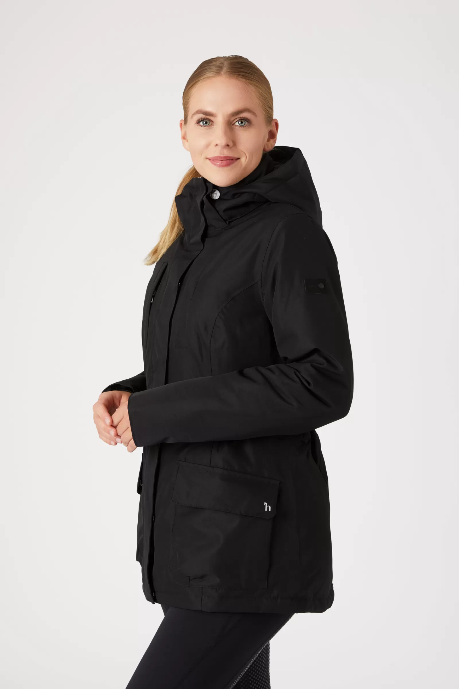 Coats & Jackets*horze Jadine Women'S Autumn/Winter Riding Jacket Black