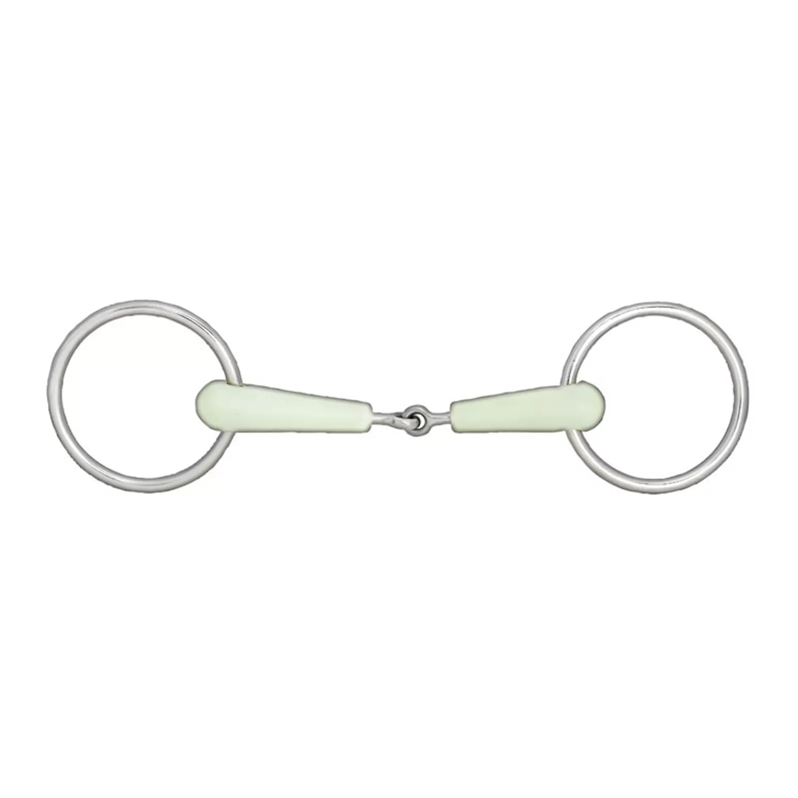 horze Jointed Apple Snaffle Bit> Loose Ring Snaffles