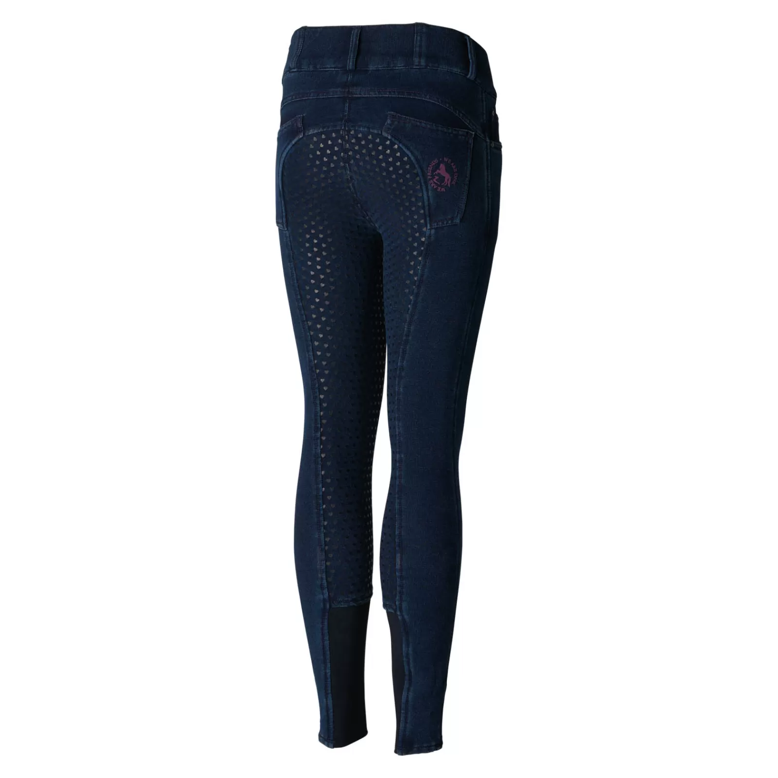 Jodhpurs & Breeches*horze Kacy Kids Denim Thermo Full Seat Breeches Dark Blue