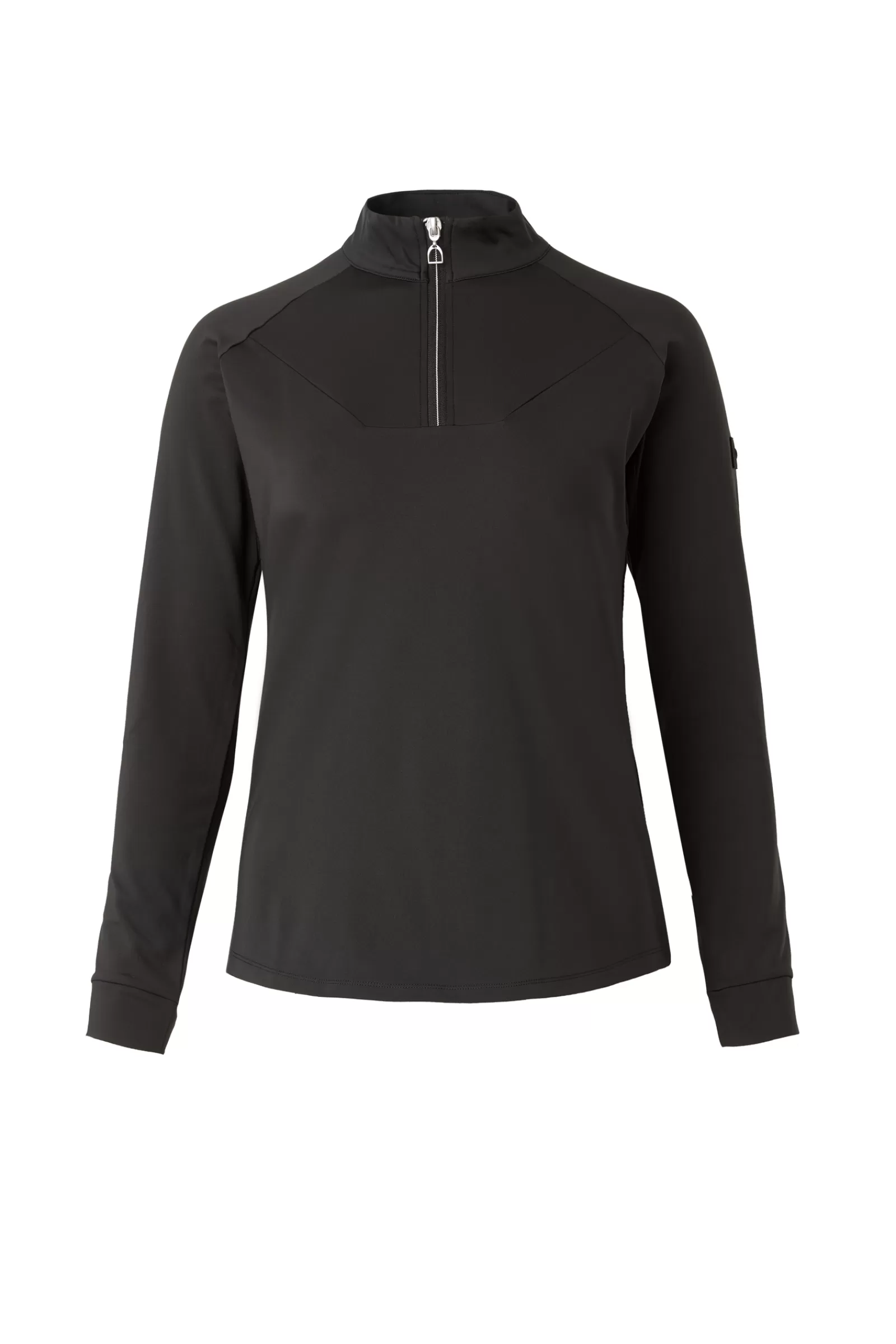 Tops & T-Shirts*horze Katya Women'S Training Shirt With Fleece Lining Black