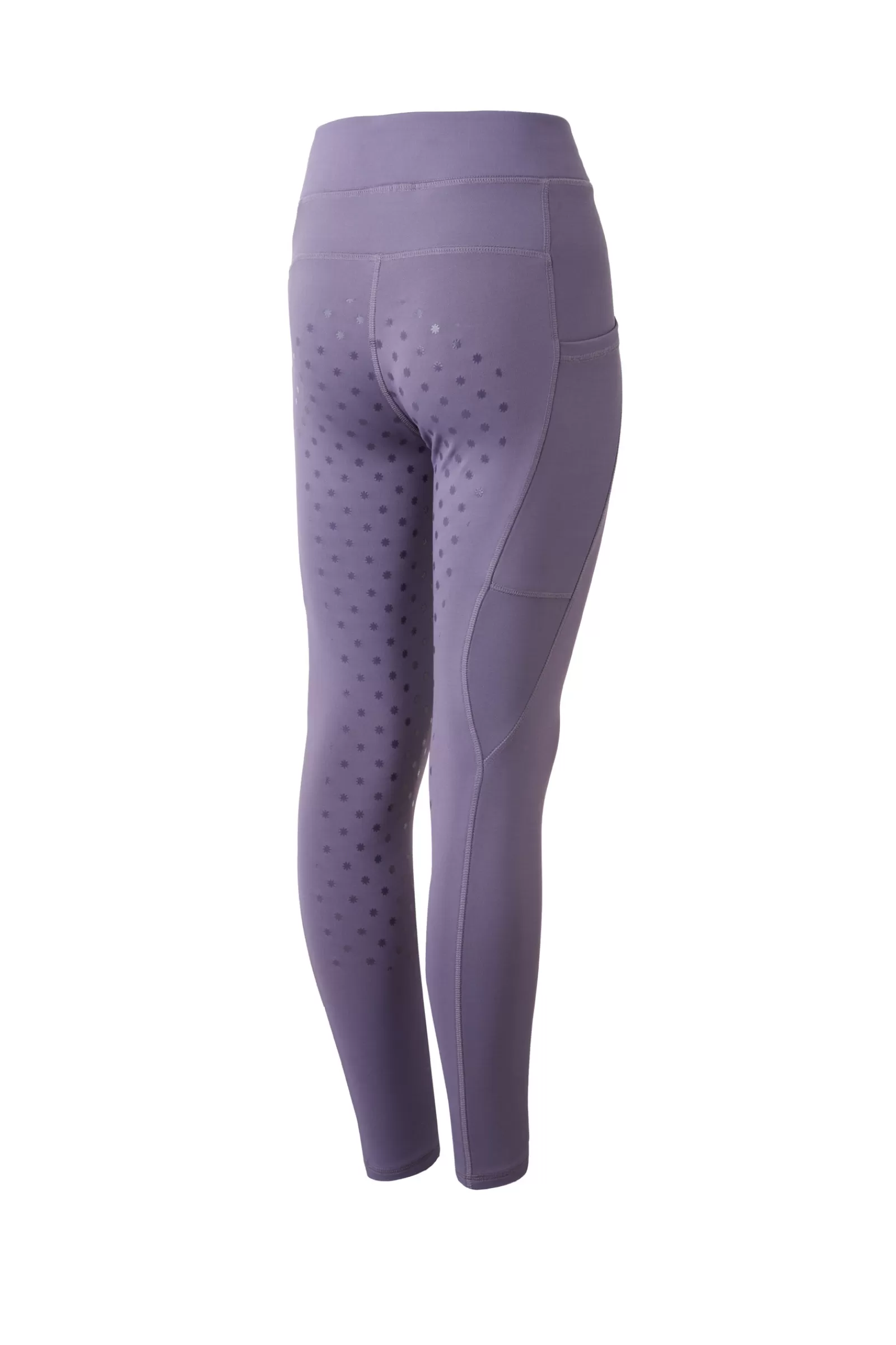 Riding Tights*horze Kaylee Kids' Full Seat Tights Grey Ridge