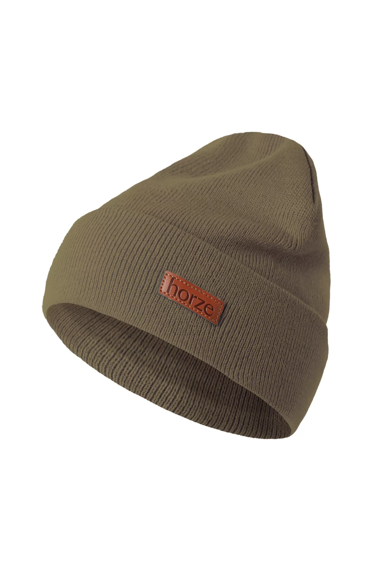 Caps & Headbands*horze Knitted Beanie Hat Olive Drab