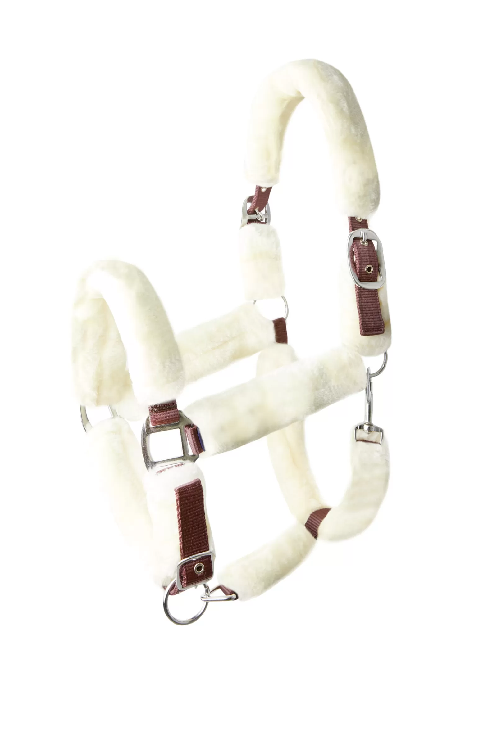 horze Leighton Teens Collection Faux Fur Halter> Headcollars & Halters