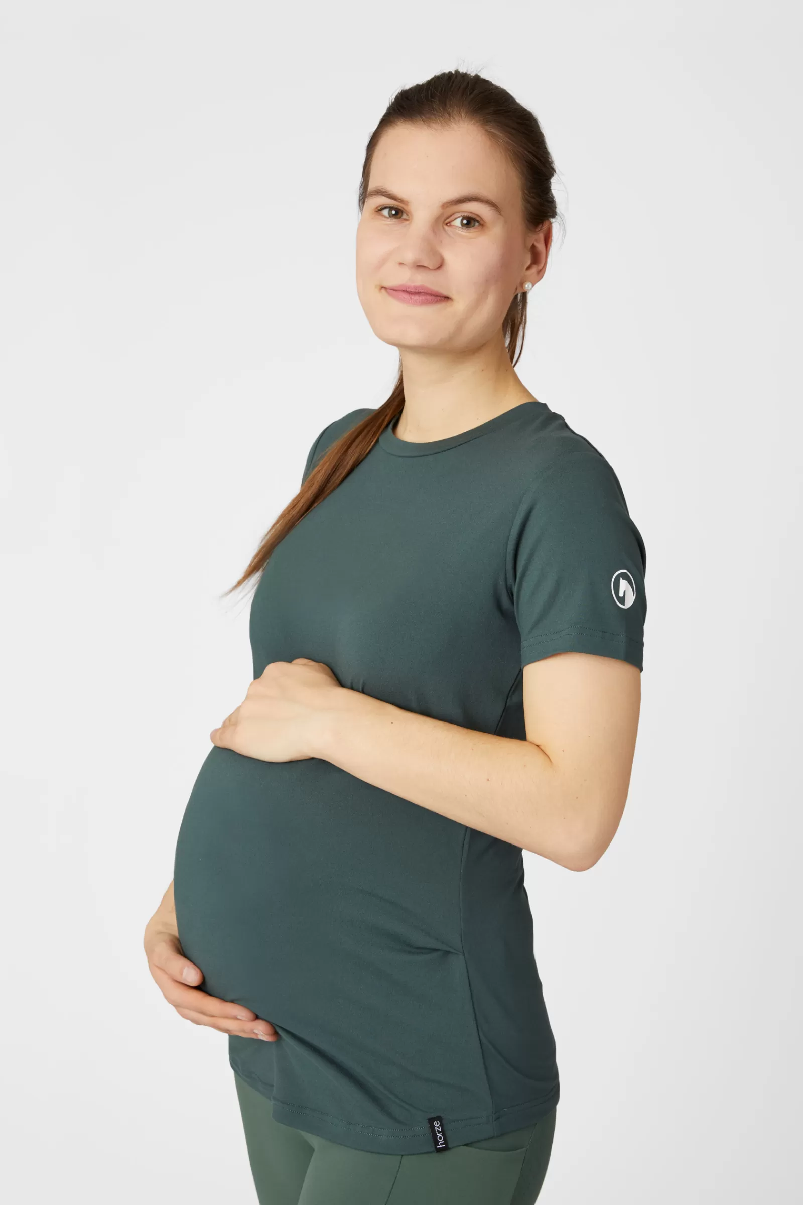 Tops & T-Shirts*horze Lily Maternity Functional T-Shirt Cilantro Green