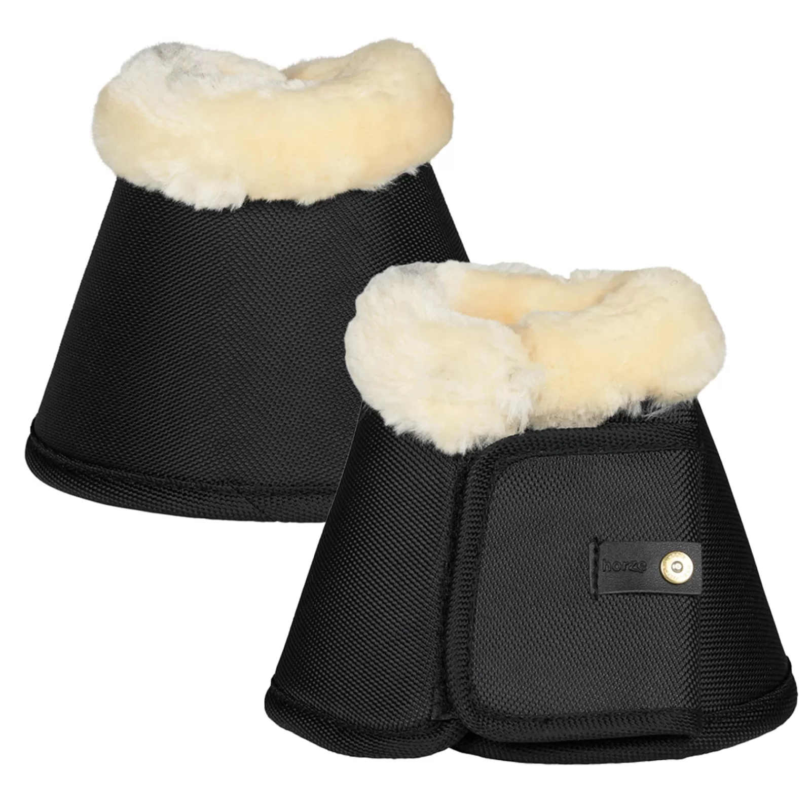 horze Lincoln Bellboots With Fur> Over Reach Boots