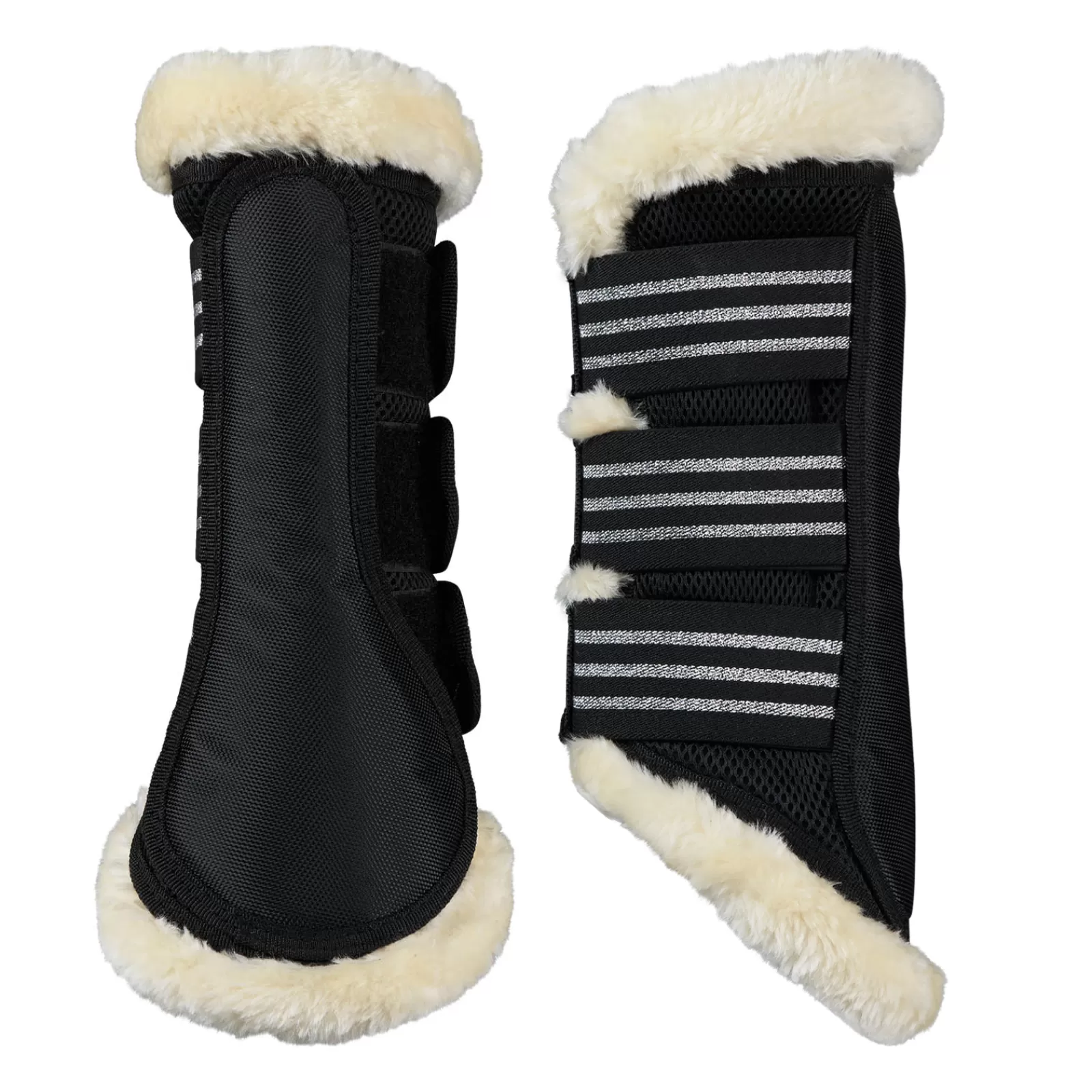 horze Lincoln Brushing Boots With Fur> Horse Boots