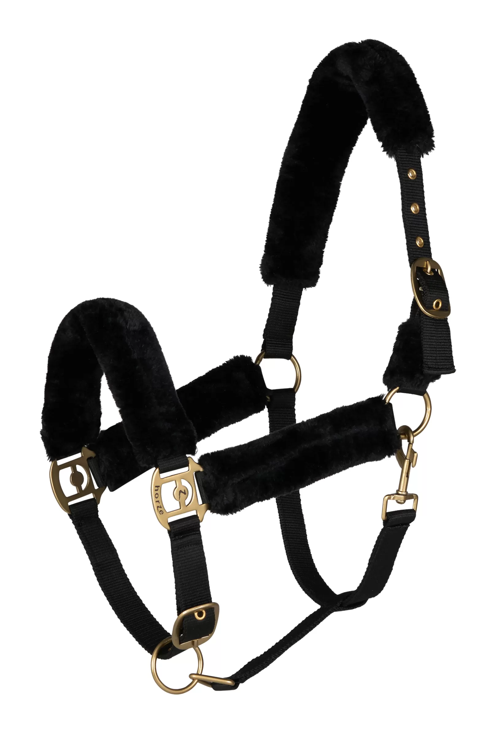 horze Lincoln Halter With Fur> Headcollars & Halters