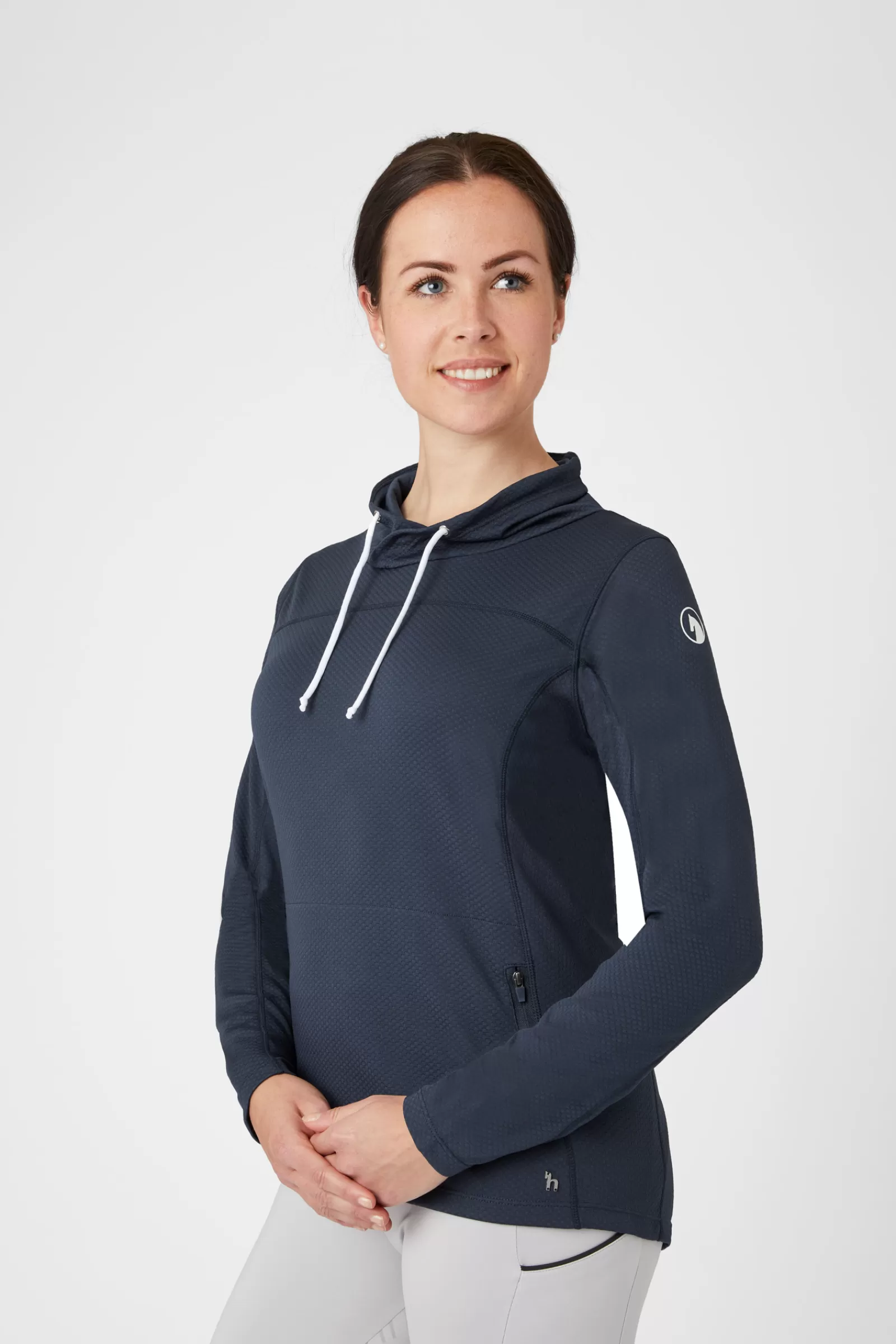 Riding Jumpers & Fleeces*horze Lou Women'S Training Sweatshirt Obscure Night Blue