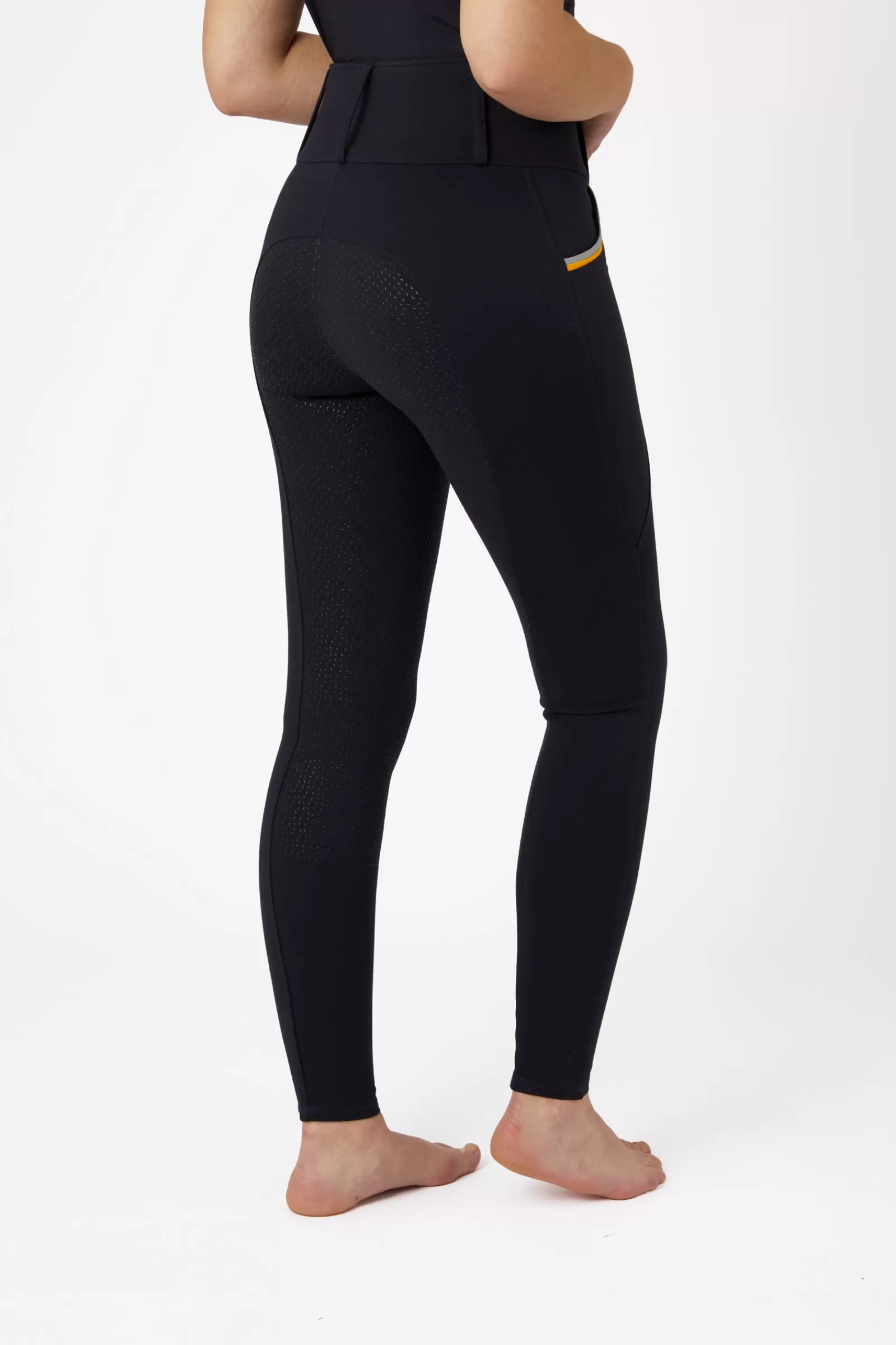 Riding Tights*horze Lucinda Women'S Full Seat Riding Tights With Large Pockets Dark Navy