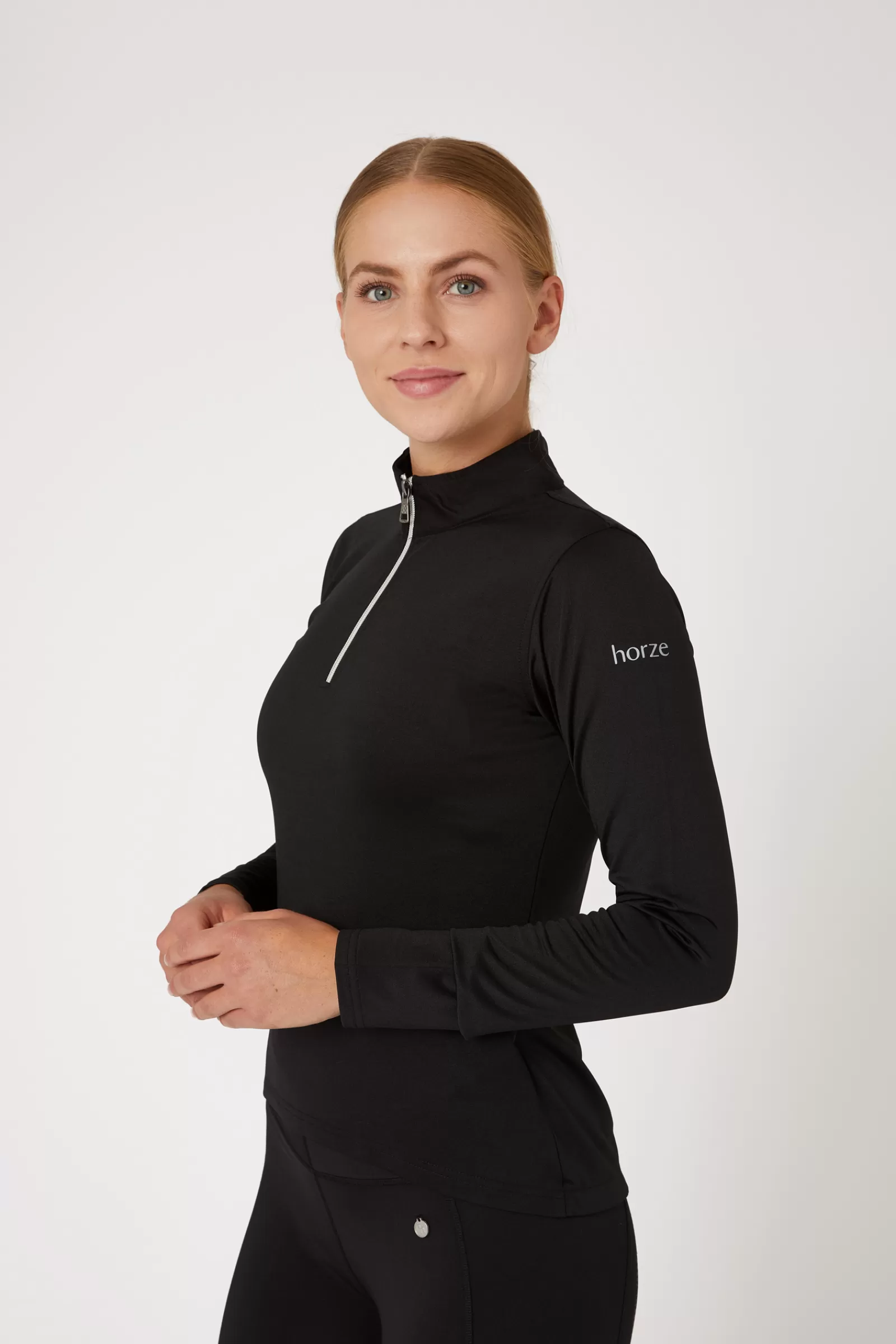 Tops & T-Shirts*horze Luminox Women'S Functional Longsleeve Shirt Black