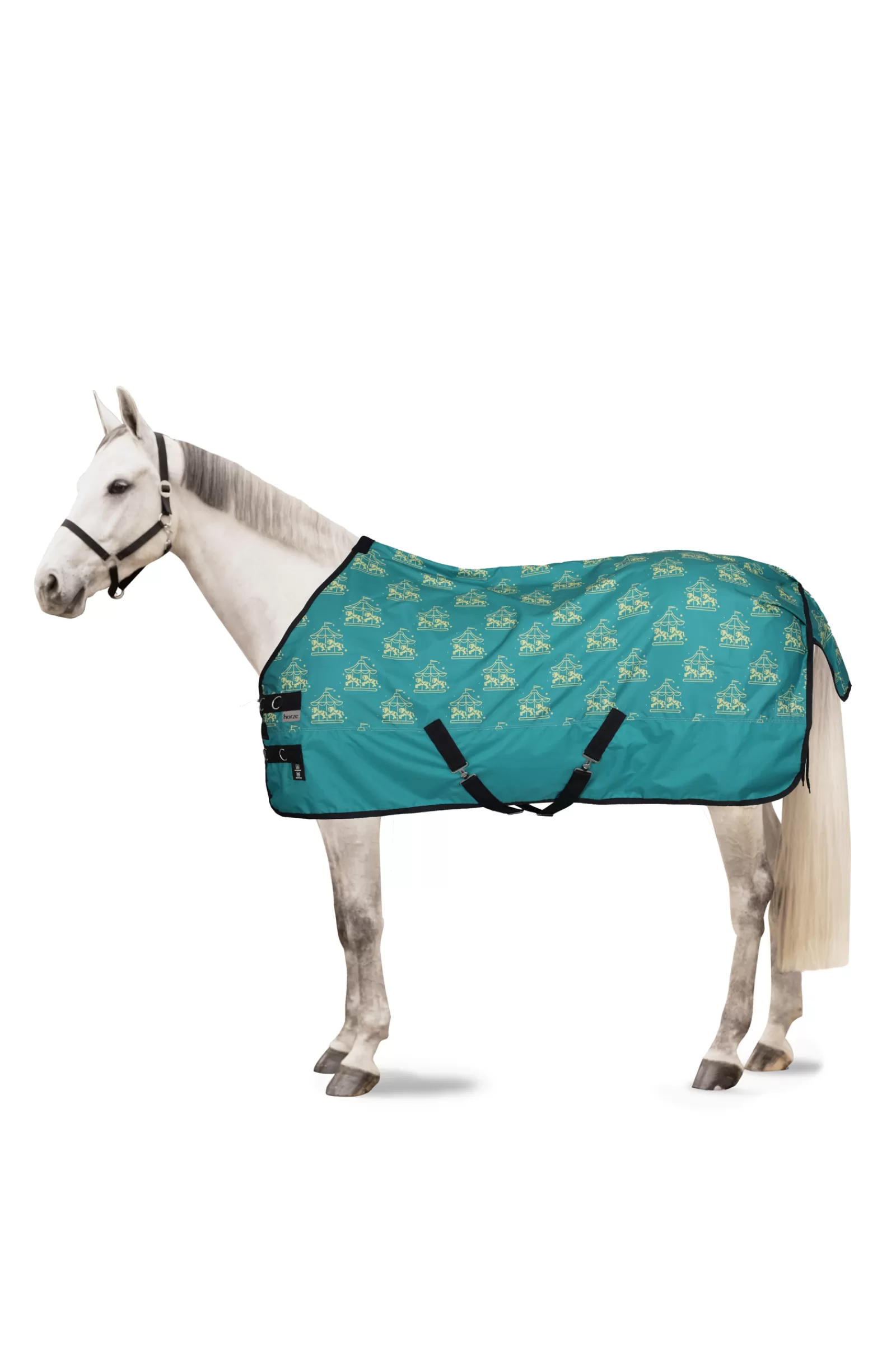 horze Magic Carousel Pony Turnout Rug, 0G> Lightweight Turnout Rugs