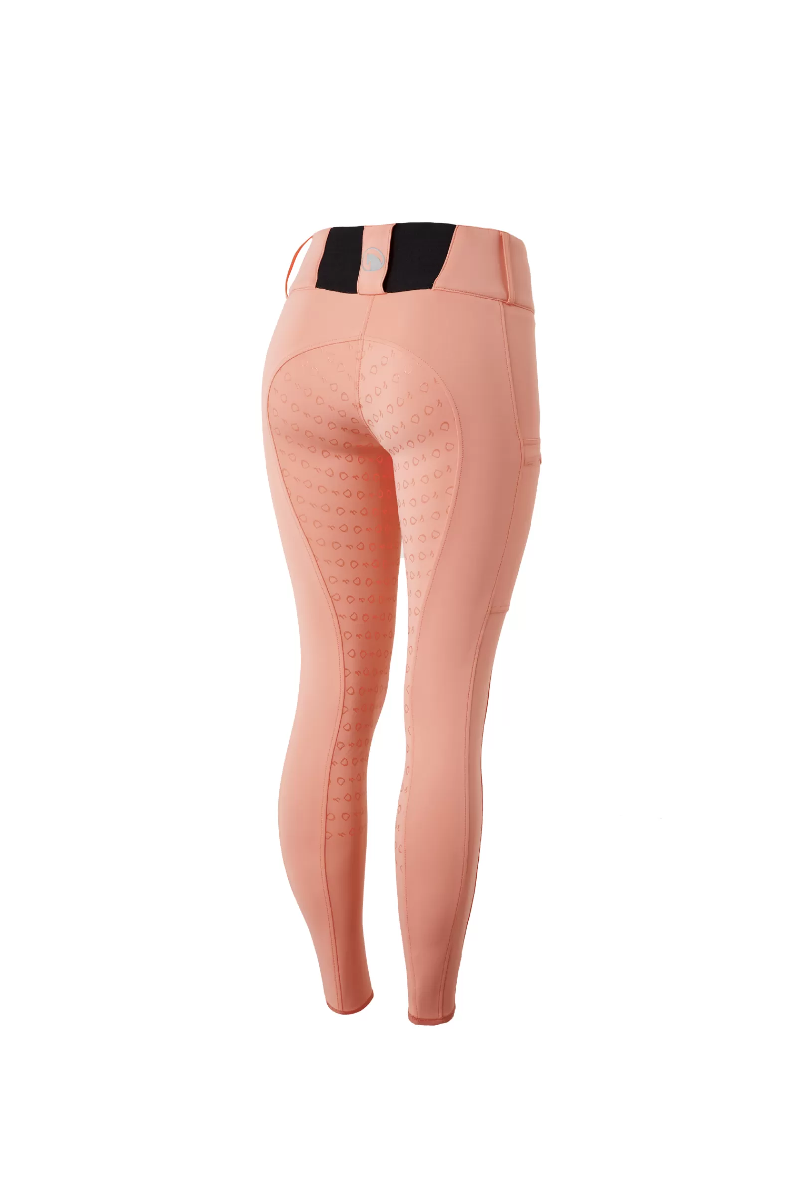 Full Seat Breeches*horze Minka Women'S Firming Full Seat Breeches Peach Amber Pink