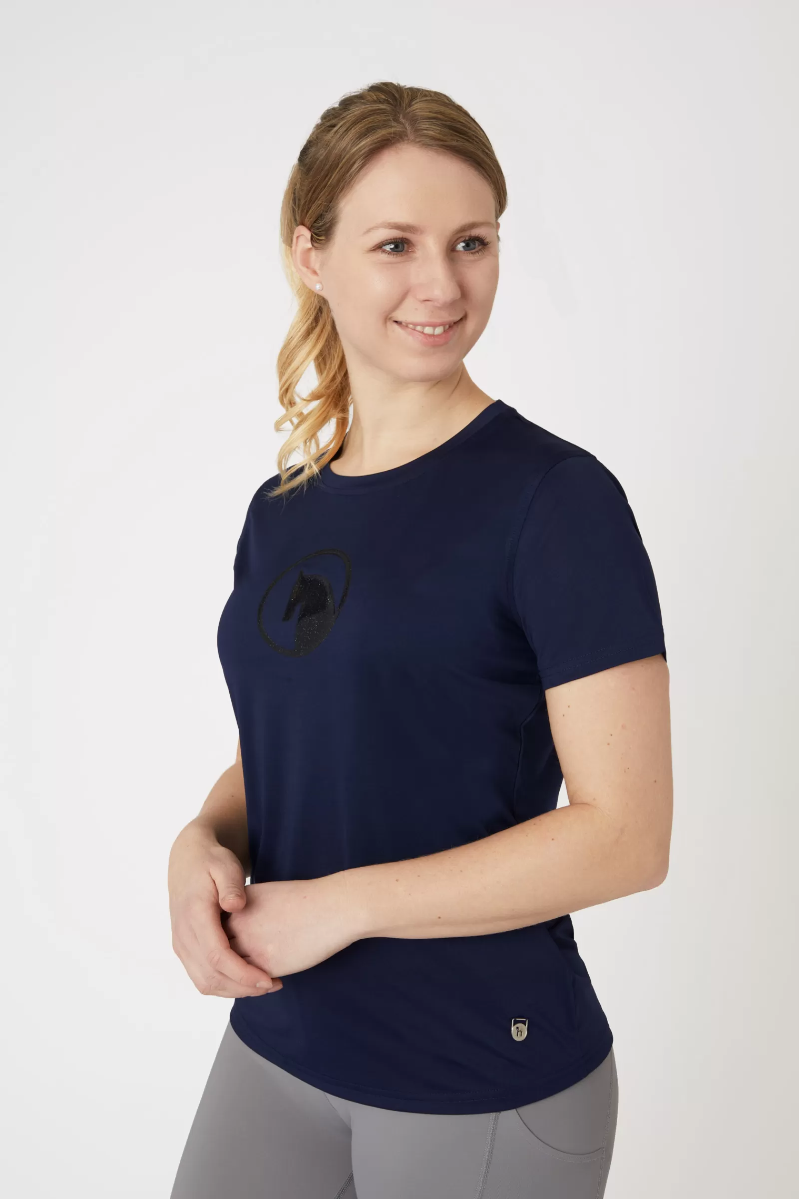 Tops & T-Shirts*horze Mirella Women'S Functional T-Shirt Dark Navy