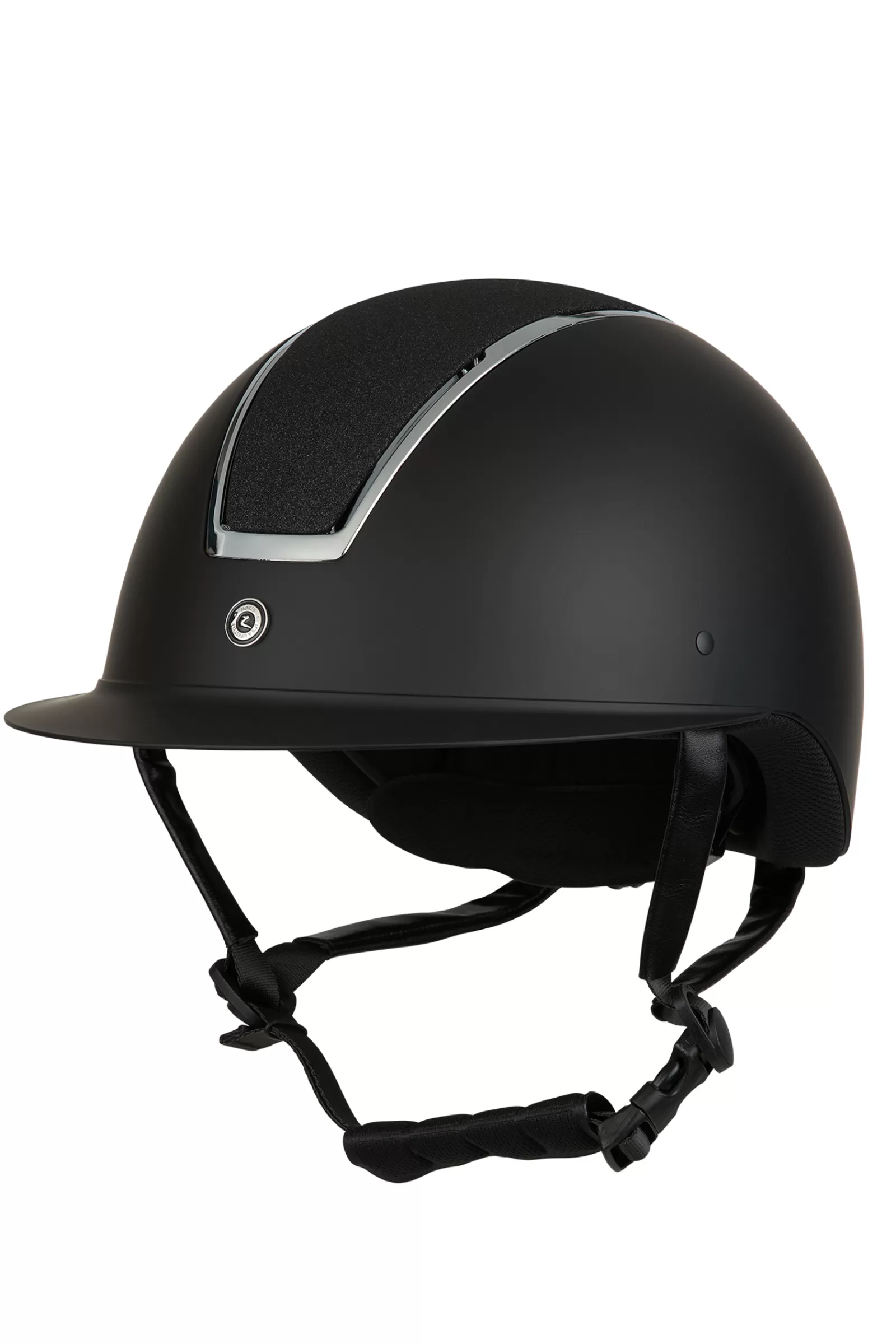 Riding Hats & Helmets*horze Monarch Metallic Glitter Helmet Black/Black