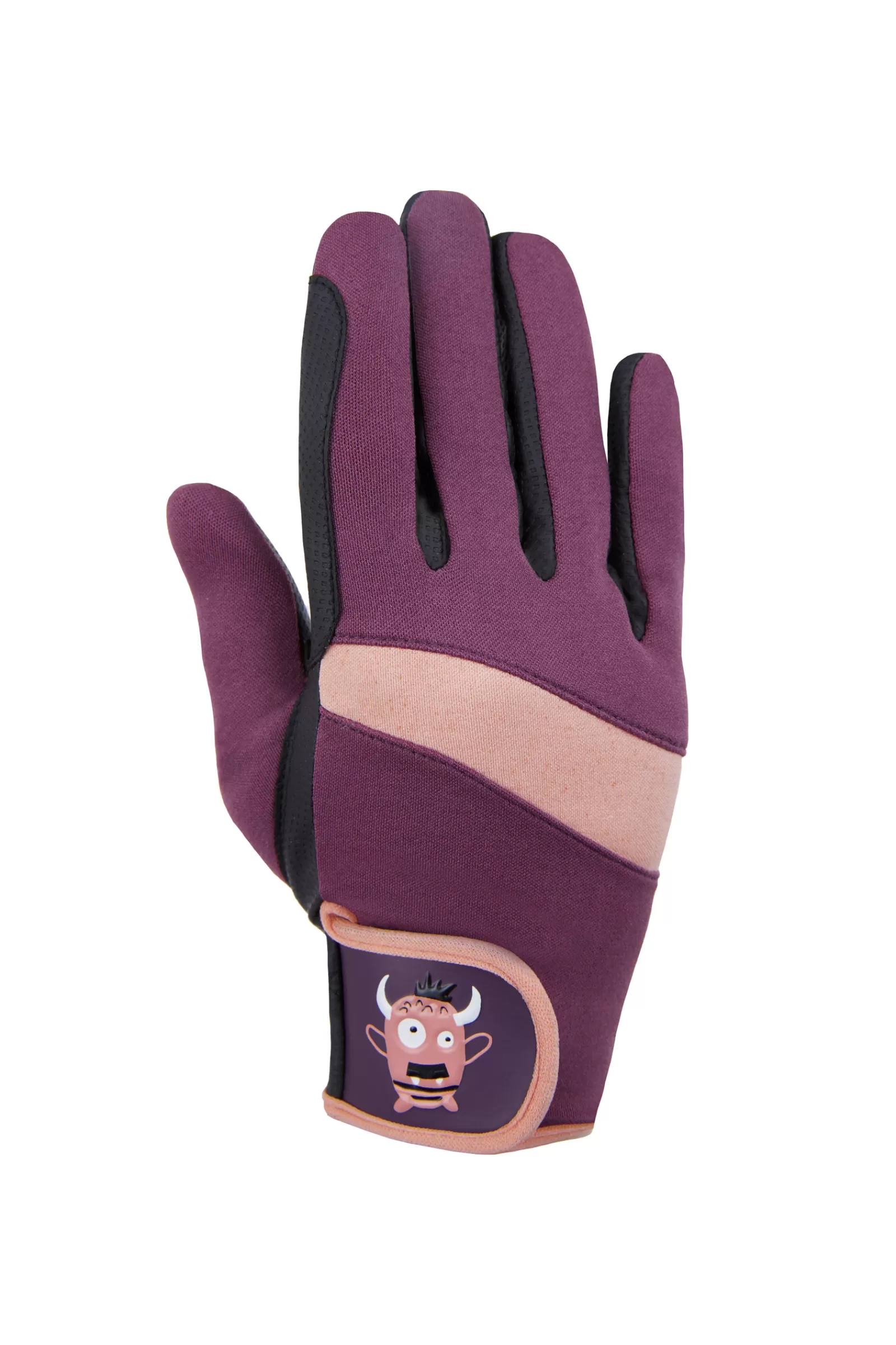 Kids Riding Gloves*horze Monster Kids Riding Gloves Fig