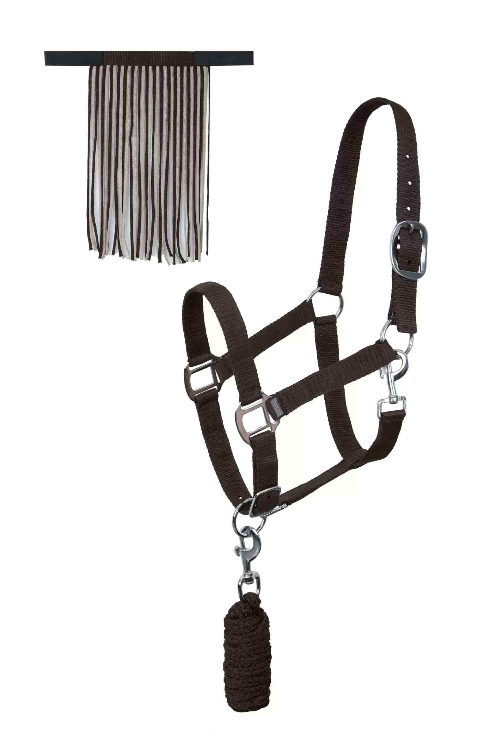 horze Moreton Halter, Lead & Fly Veil Set> Headcollars & Halters