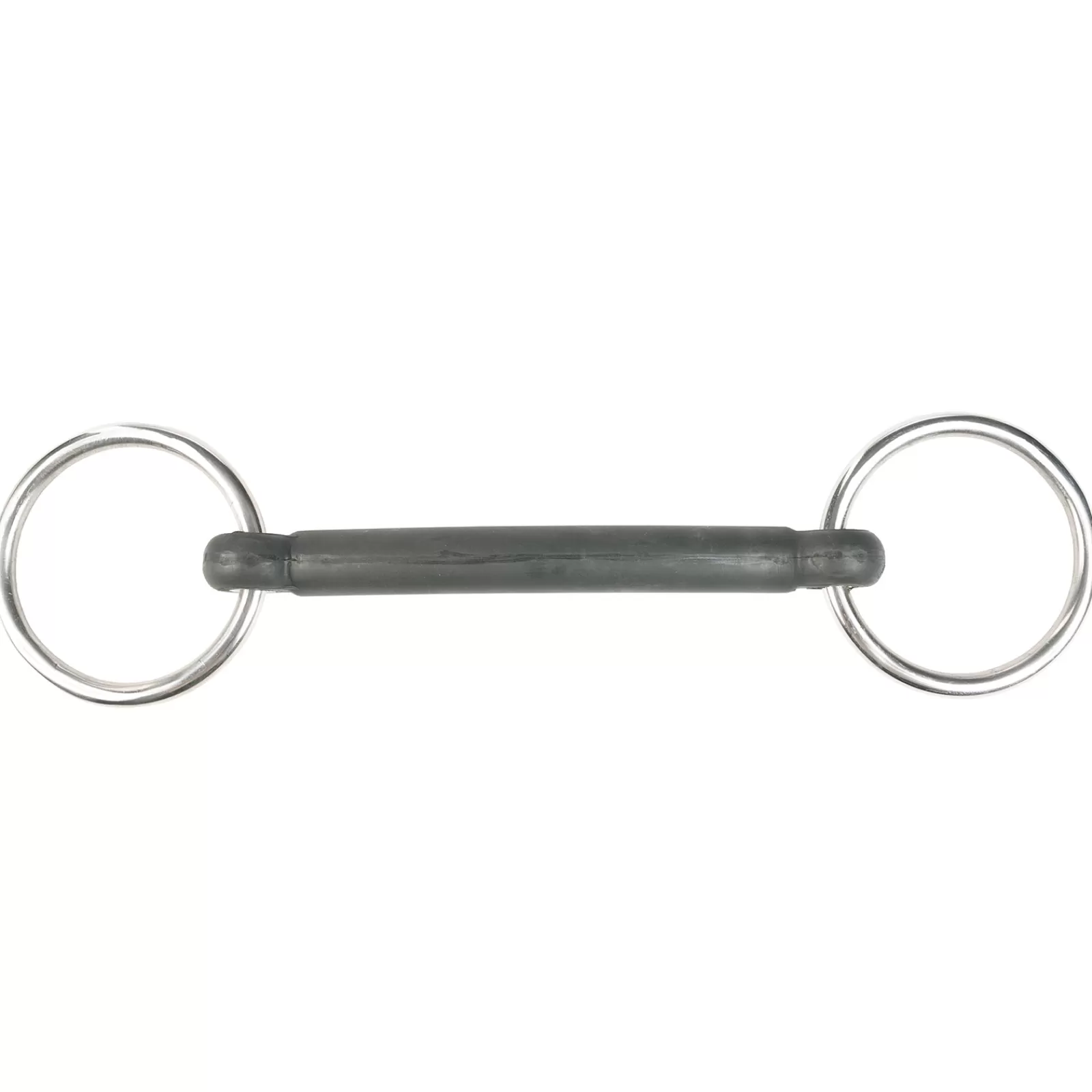 horze Mullen Mouth Loose Ring Rubber Bit> Loose Ring Snaffles