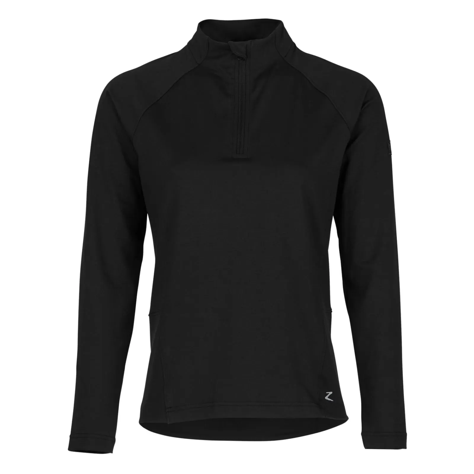 Tops & T-Shirts*horze Nadia Women'S Training Shirt With Phone Pocket Black