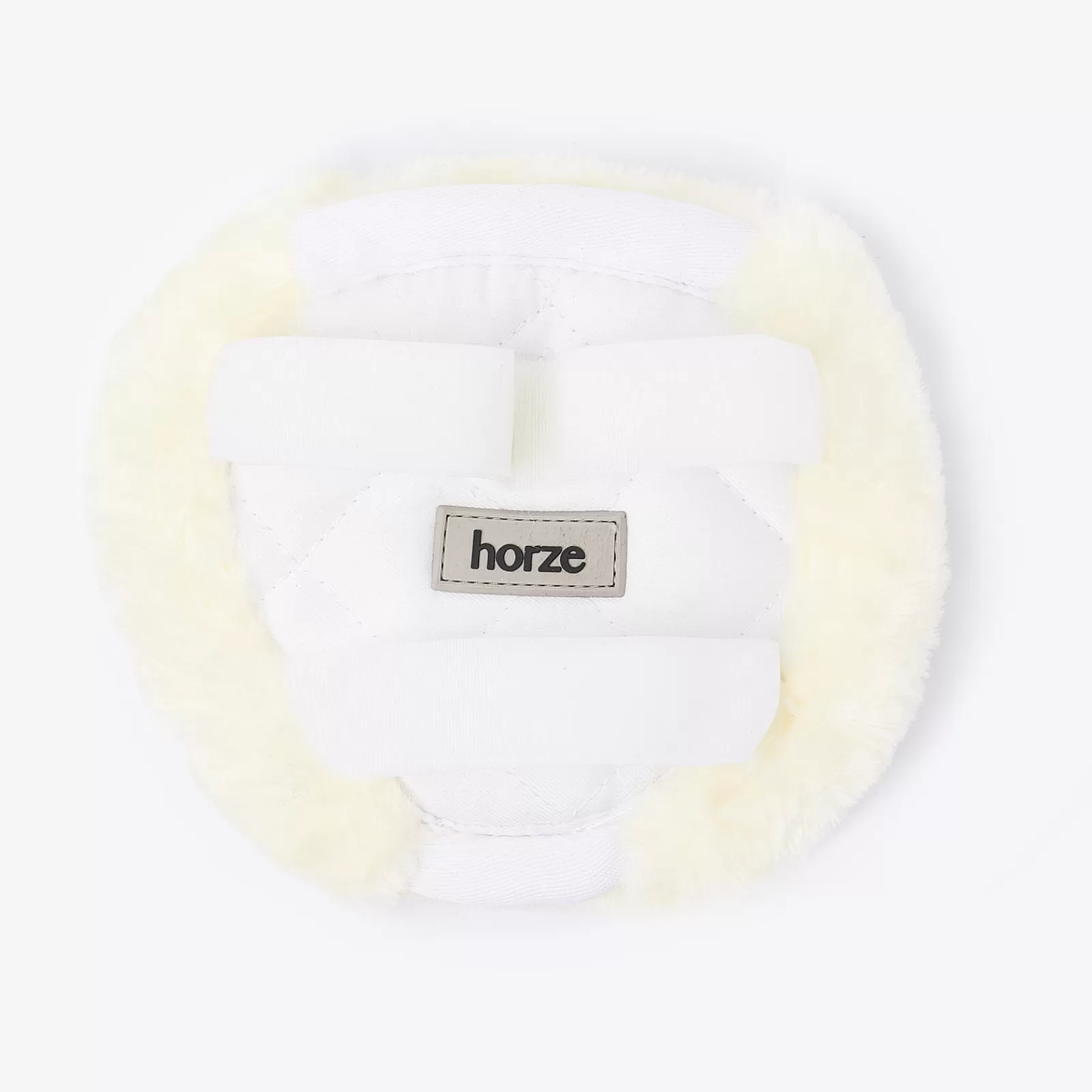 horze Narvik Faux Fur Breast Plate Pad> Breastplates