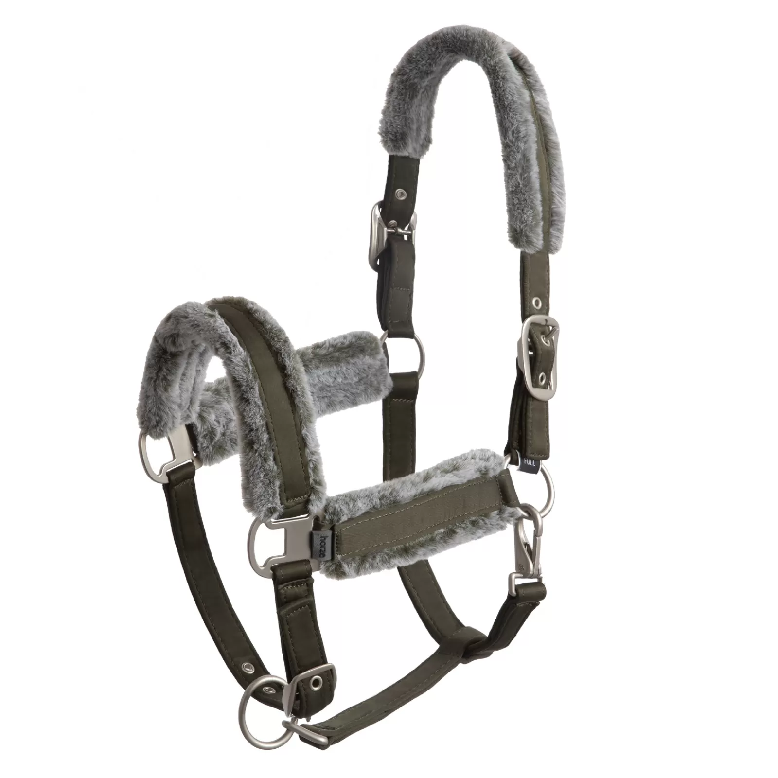 horze Pomona Halter With Faux Fur> Headcollars & Halters