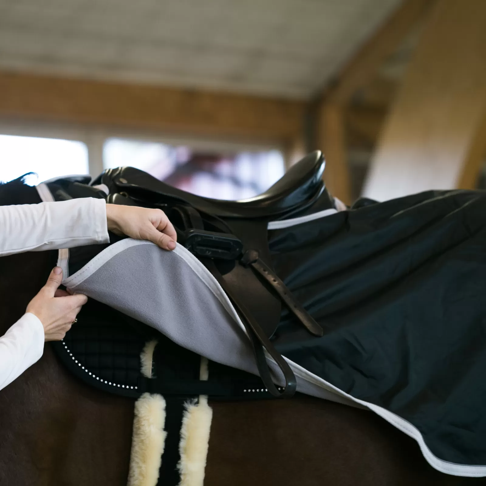 horze Protrek Riding Rug With Fleece> Exercise Sheets & Quarter Sheets