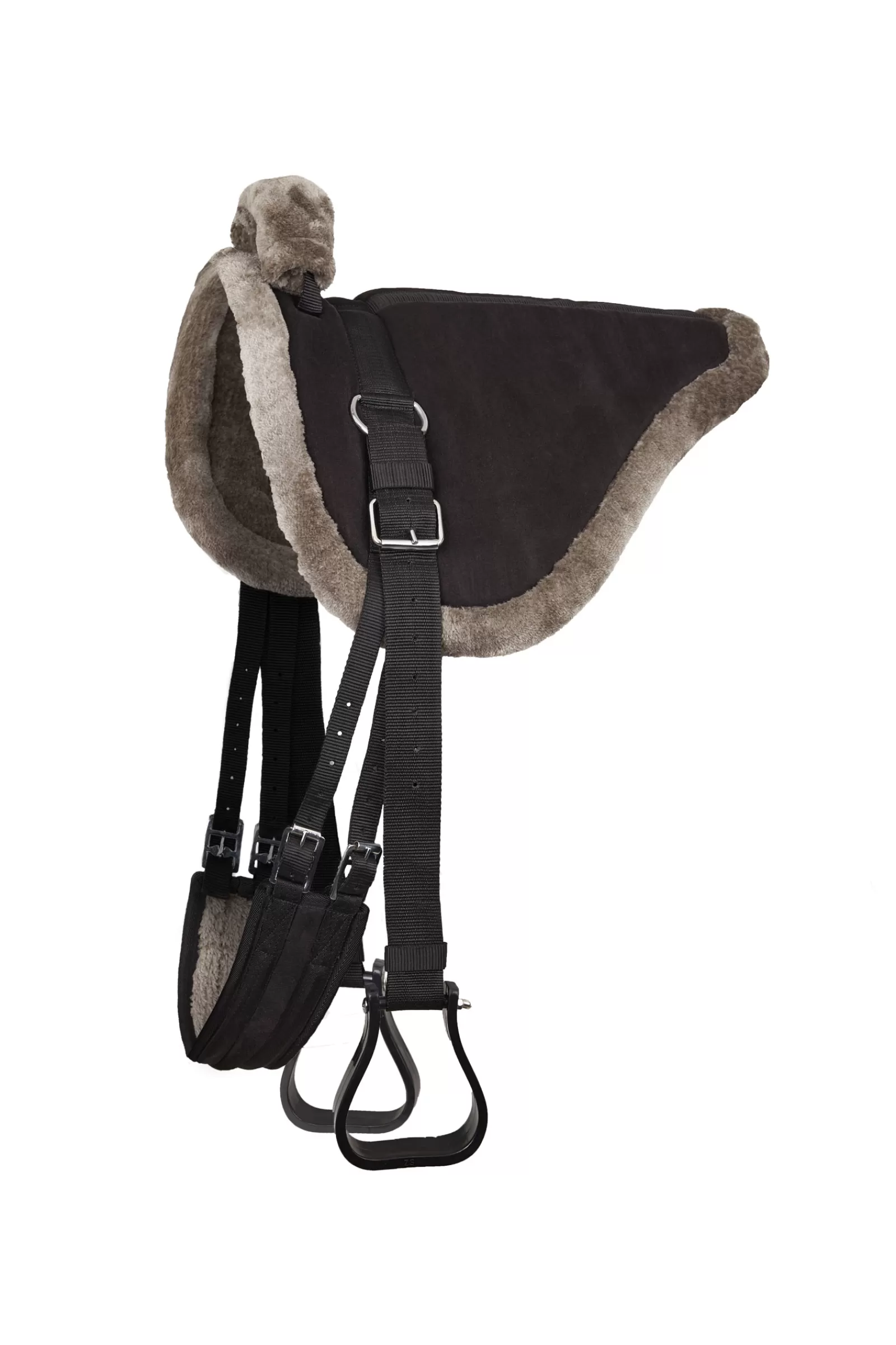 horze Pu Suede Bareback Saddle> Saddles