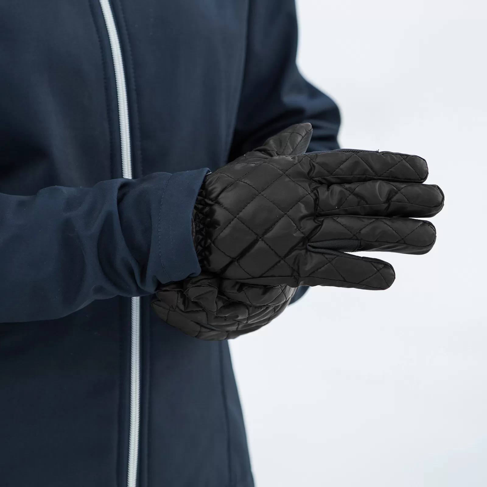 Riding Gloves For Winter*horze Quilted Winter Riding Gloves Black