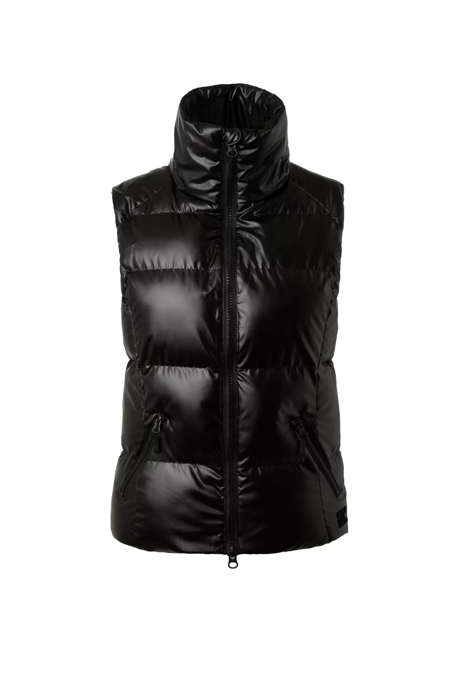 Coats & Jackets*horze Rianna Women'S Shiny Padded Riding Vest Black