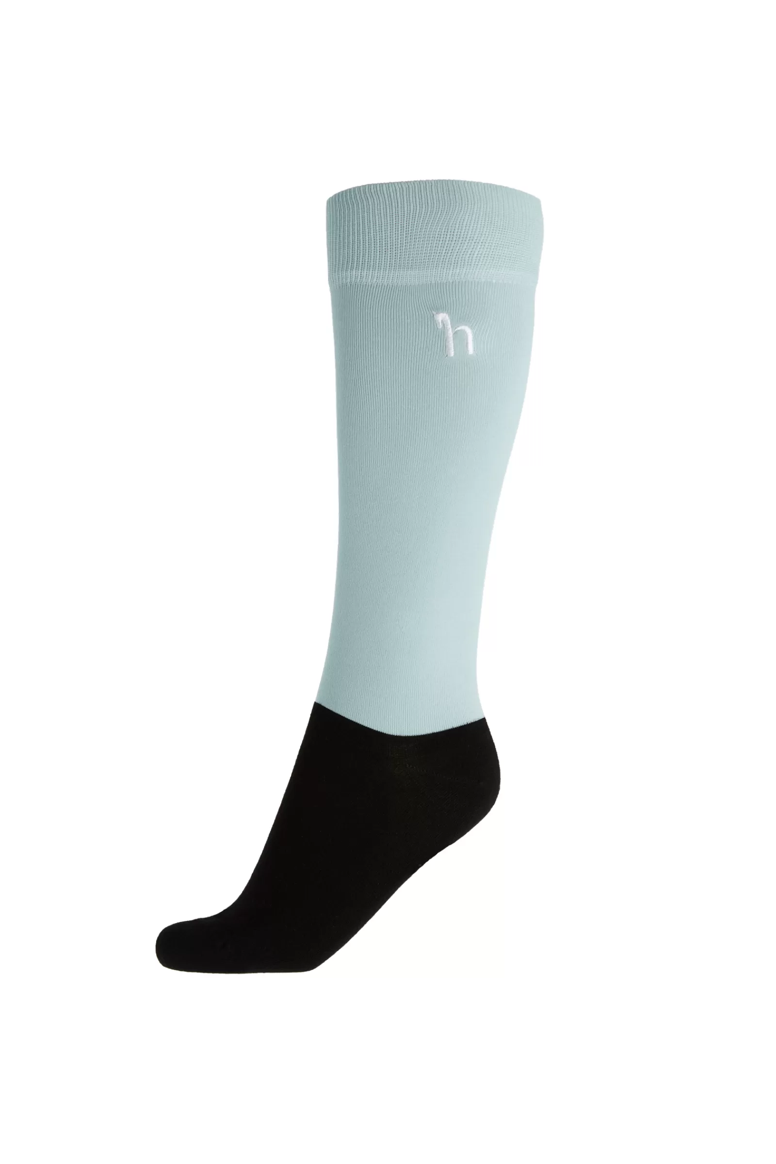 Riding Socks*horze Riding Socks With Thin Shaft Corydalis Light Blue