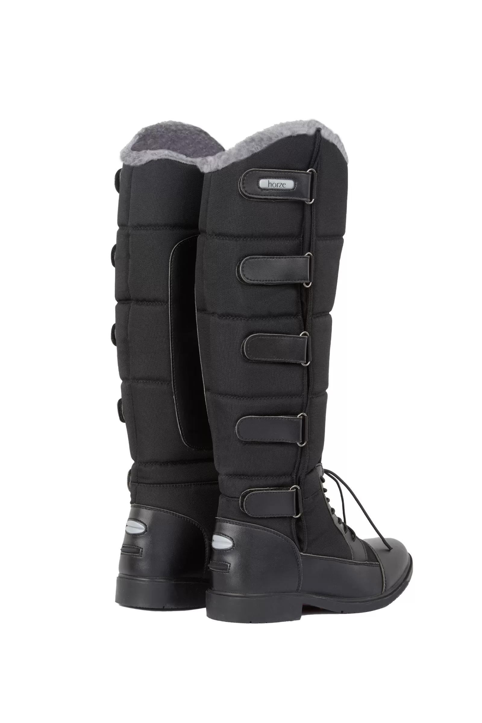 Riding Boots*horze Sherbrooke Women'S Thermo Boots With Faux Fur Lining Black