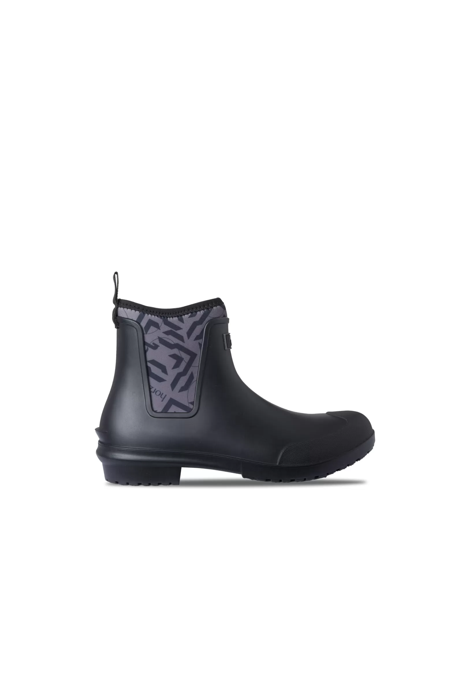 Yard Boots*horze Smoky Twilight Neoprene Rain Boots Caviar Black