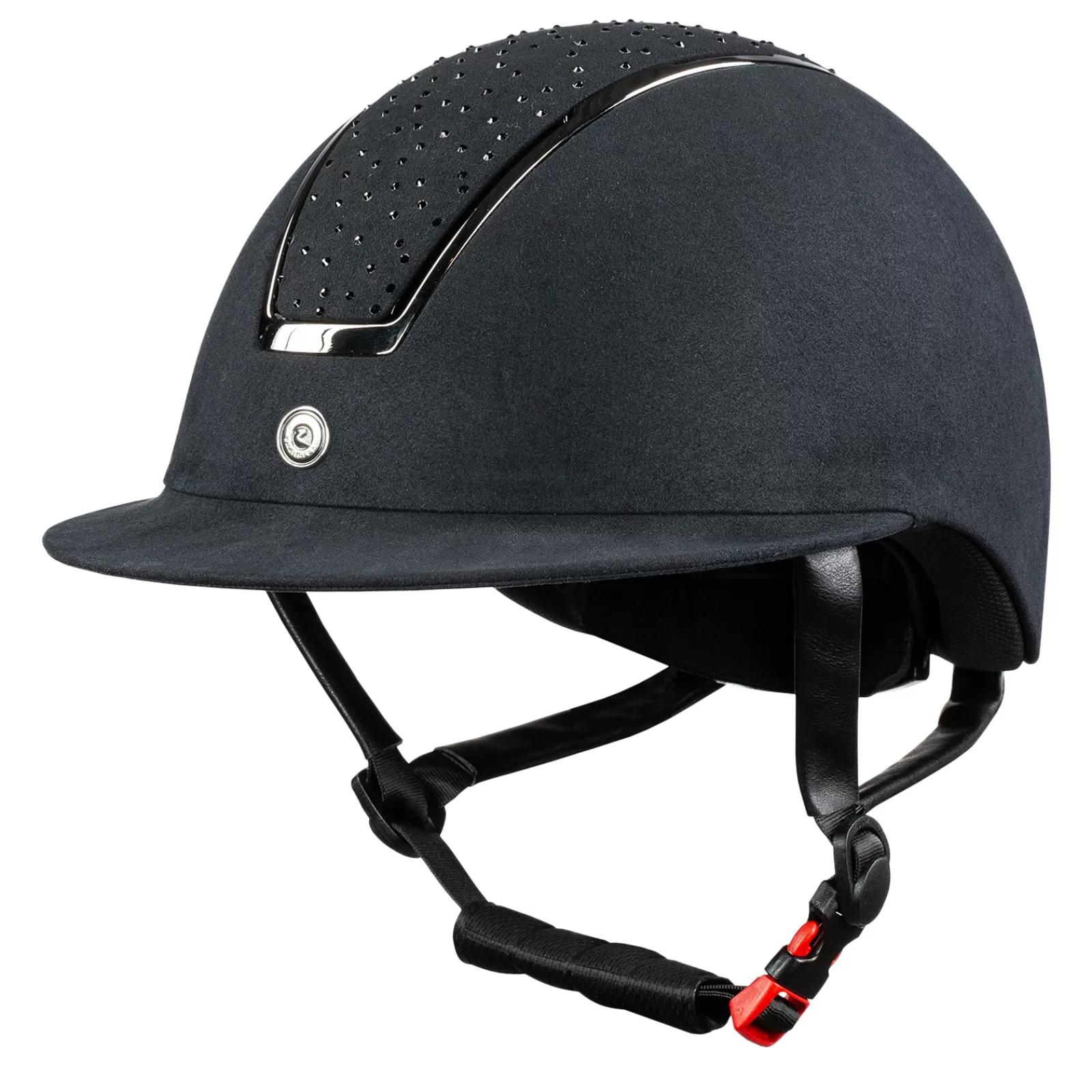 Club Apparel*horze Solara Riding Helmet Black/Black