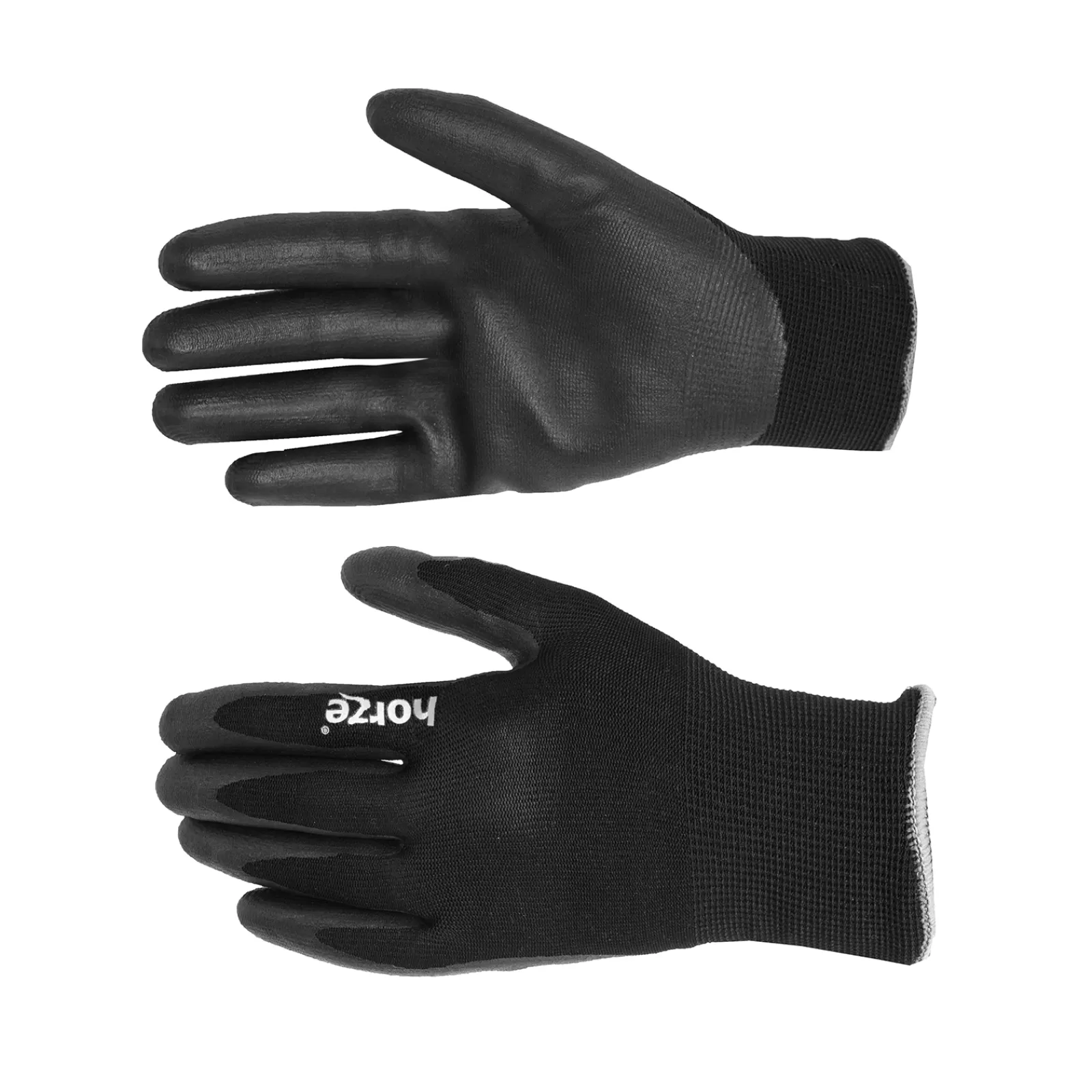 Summer Riding Gloves*horze Summer Work Riding Gloves Black