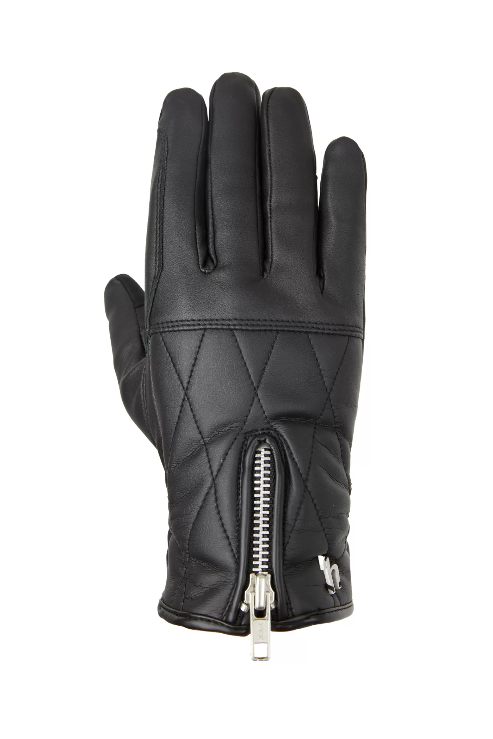 Riding Gloves For Winter*horze Theresa Women'S Vegan Leather Winter Riding Gloves Black