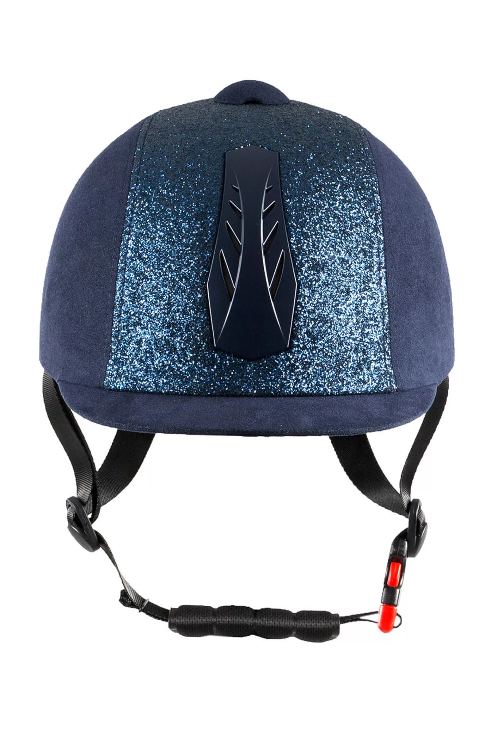 Club Apparel*horze Triton Galaxy Riding Helmet Blue/Smoke Grey