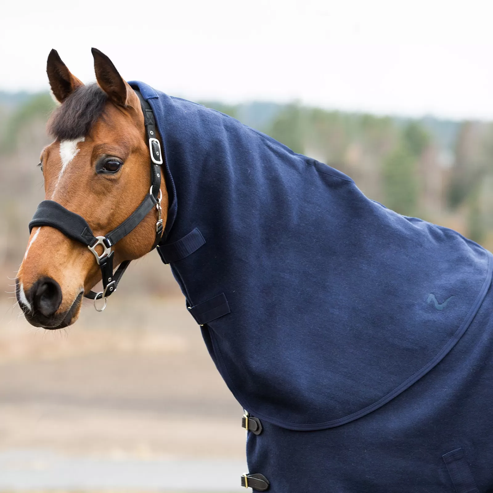 horze Vail Wool Hood> Fleece Horse Rugs & Cooler Rugs