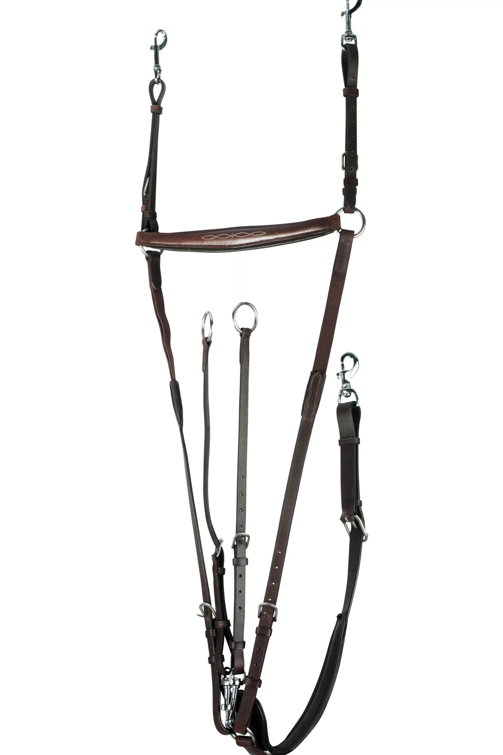 horze Venice Combined Martingale> Auxiliary Reins & Lunging Aids