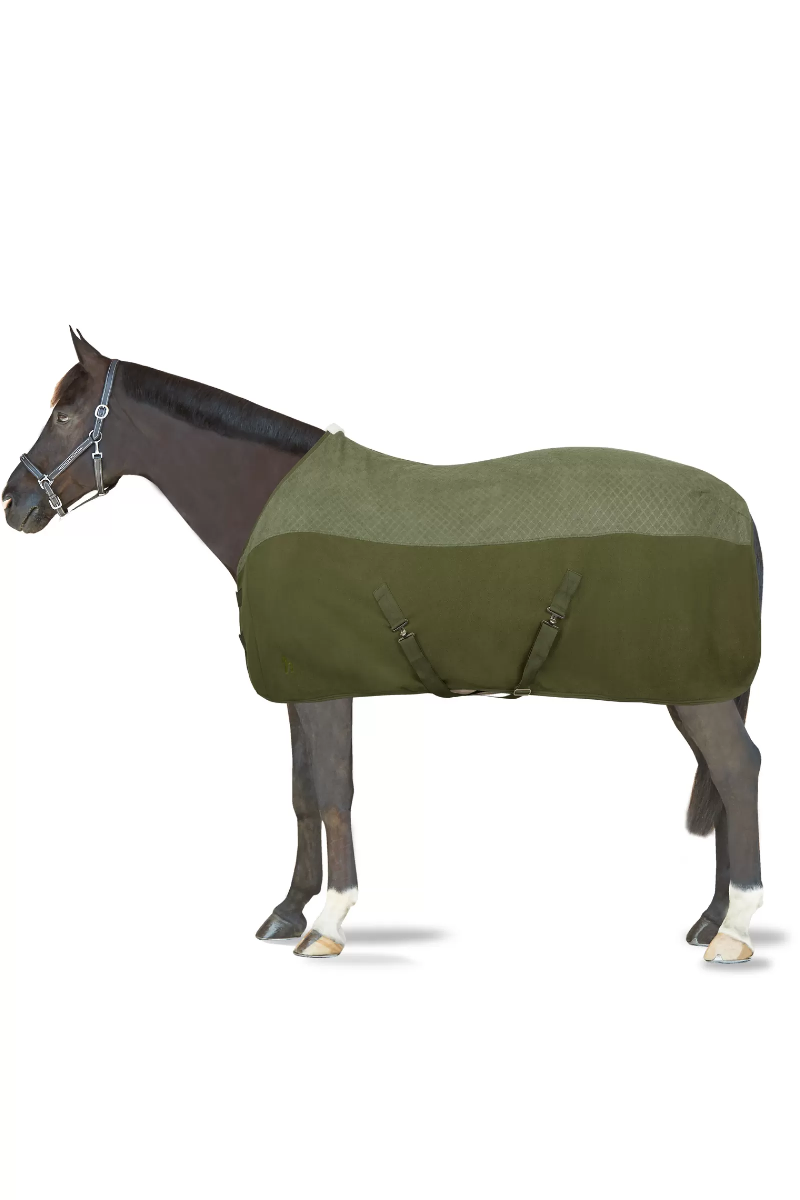 horze Victoria Fleece Rug With Logo Print> Fleece Horse Rugs & Cooler Rugs