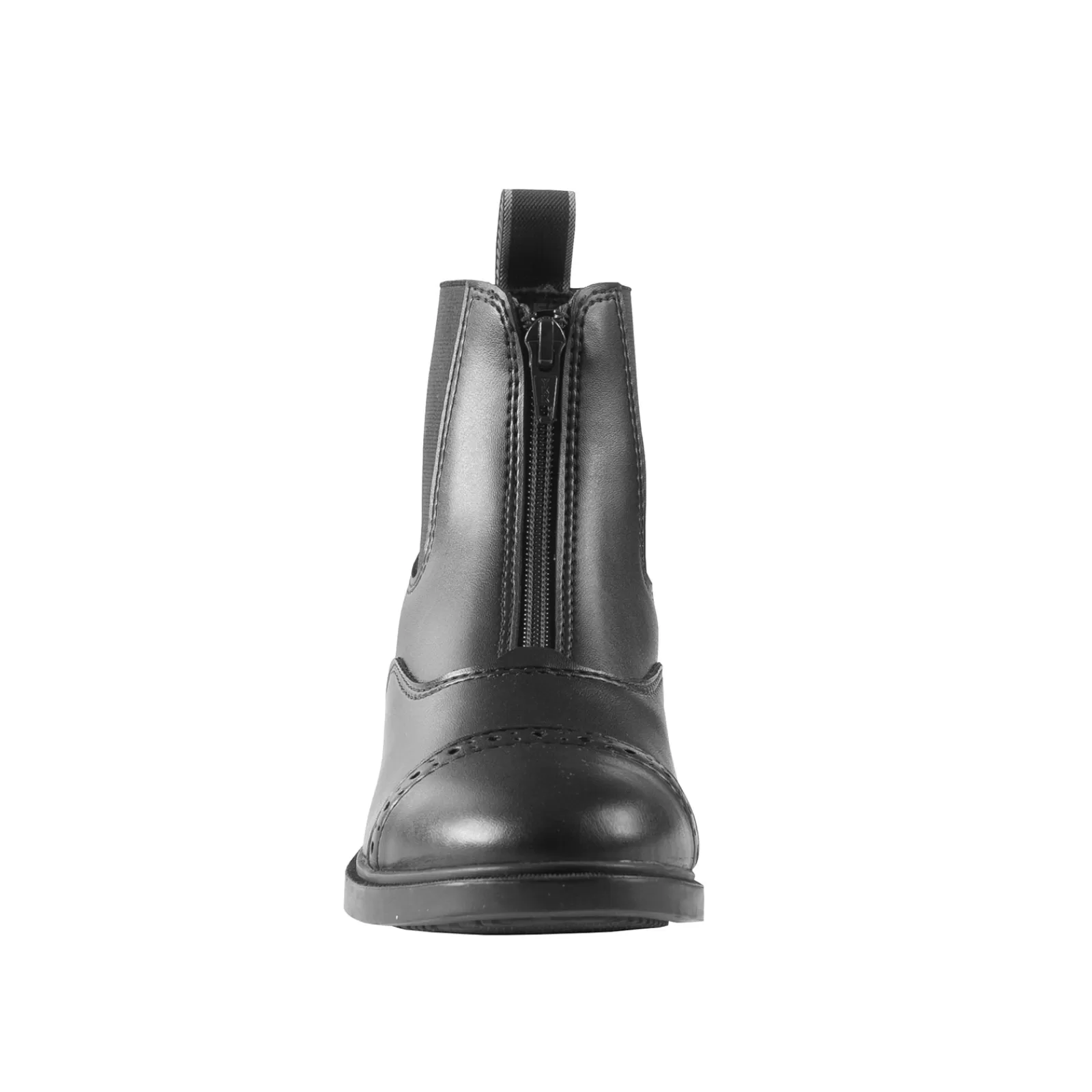 Kids Jodhpur Boots*horze Wexford Kids Front-Zip Jodhpur Boots Black