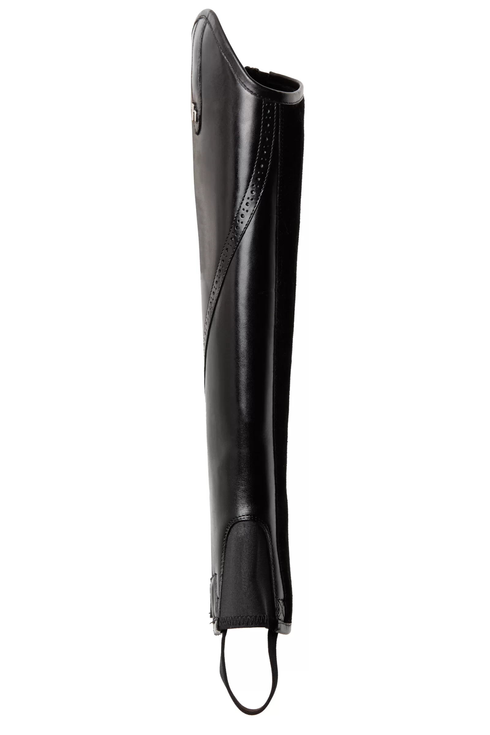 Half Chaps*horze Wicklow Half Chaps With Punch Hole Detail Black